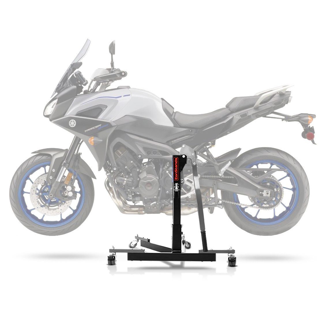 ConStands Motorradheber CS Power Evo-Zentralständer für Yamaha MT-09 Tracer 900 15-20 Grau