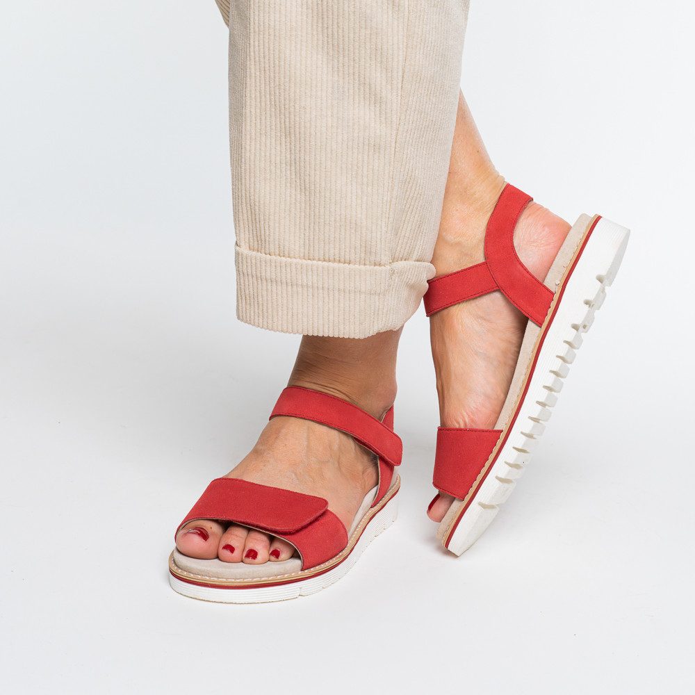 Ara KENT Riemchensandale Keilsandalette, Sommerschuh mit High Soft-Funktion, G-Weite