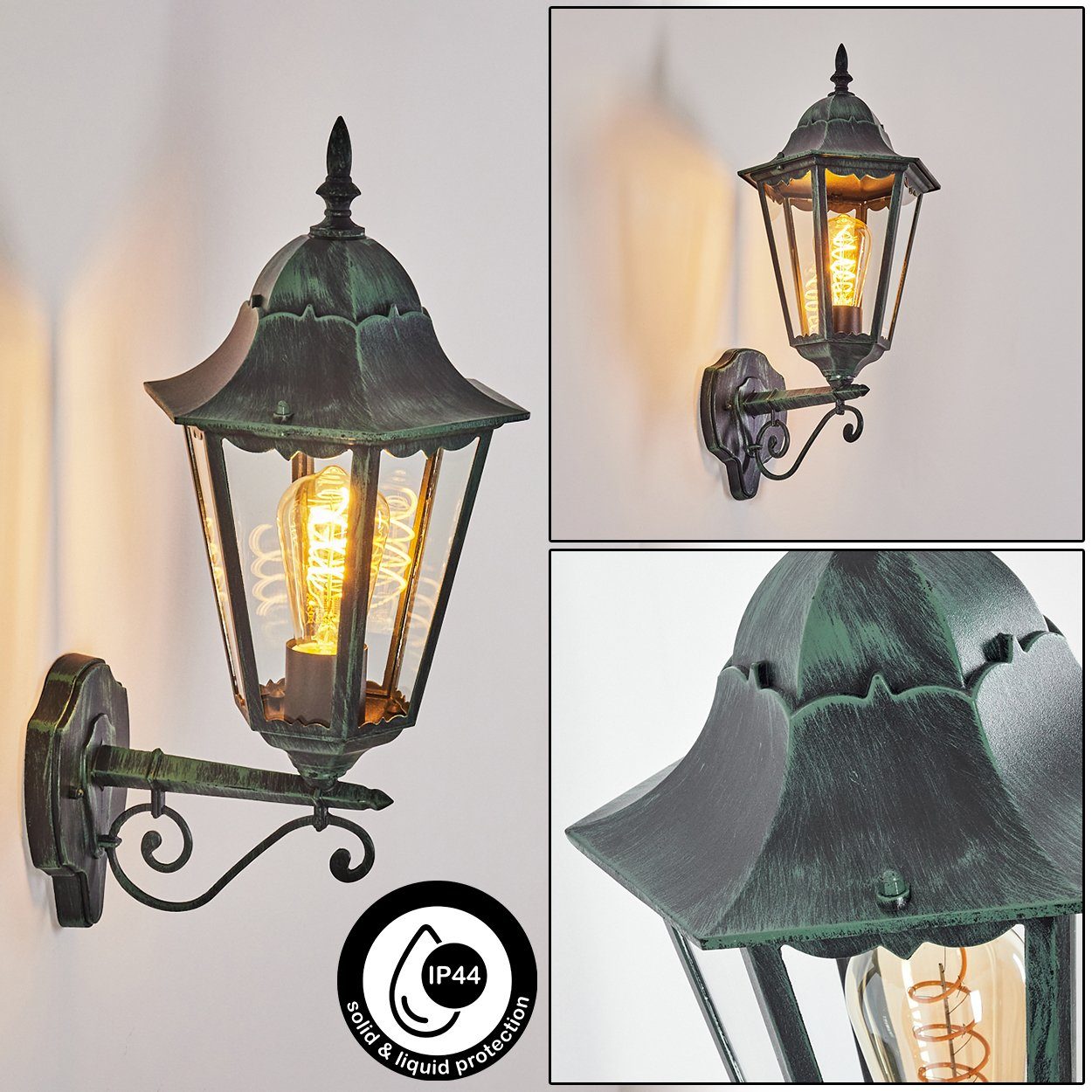 hofstein Außen-Wandleuchte Wandlampe in antikem Look günstig online kaufen