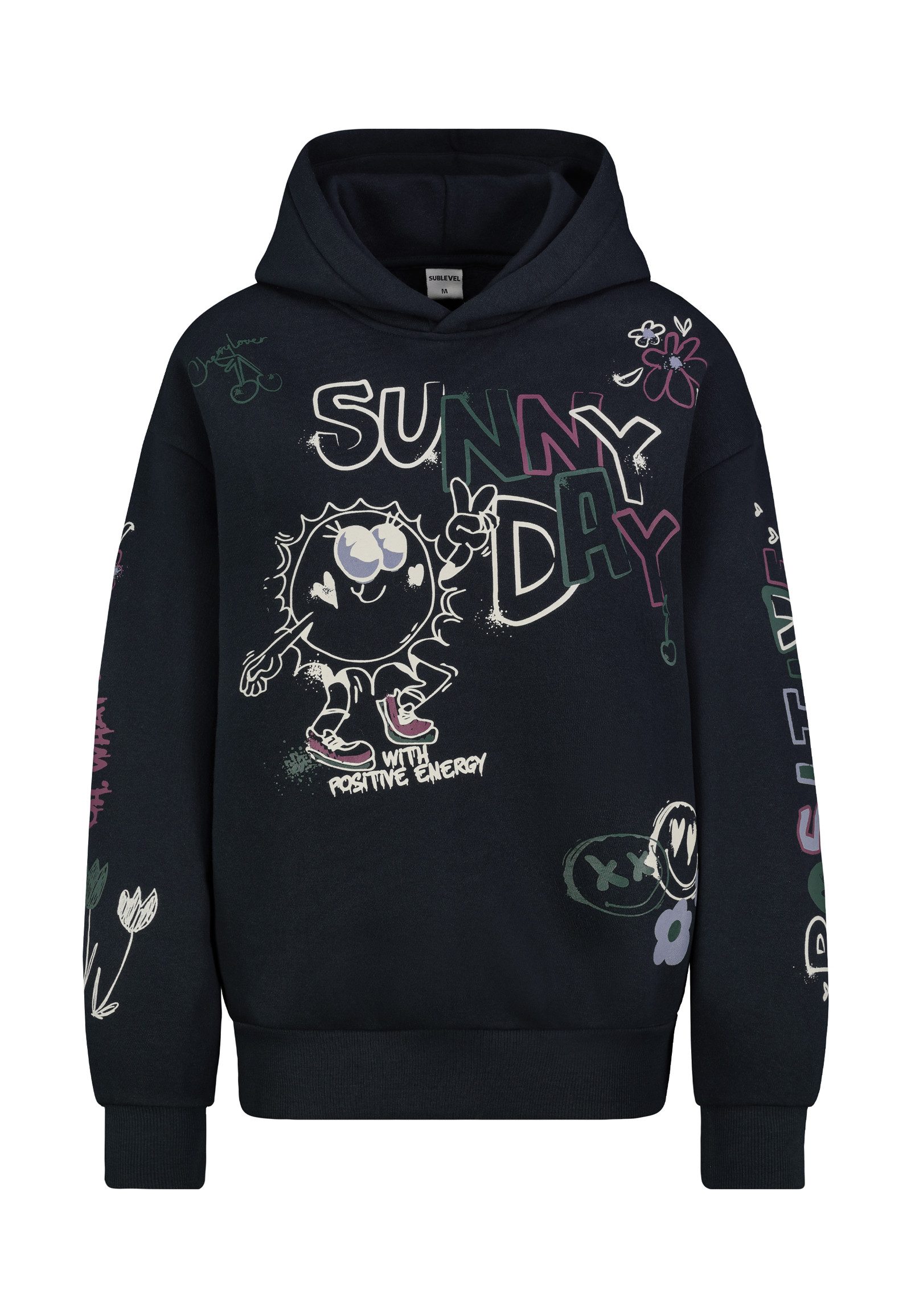 SUBLEVEL Kapuzenpullover Damen Hoodie mit auffälligen günstig online kaufen