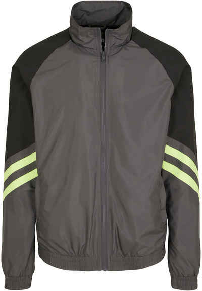 URBAN CLASSICS Strickfleecejacke Herren Block Sport Track Jacket (1-St)