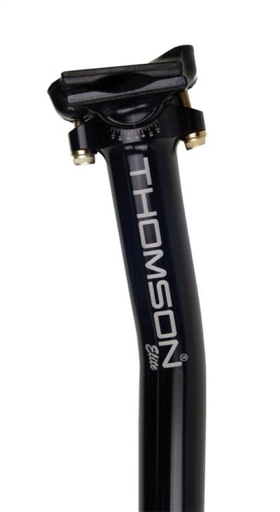 Sattelstütze Thomson Patentsattelstütze Elite Ø 31,6mm L410mm schwarz 16mm Versatz