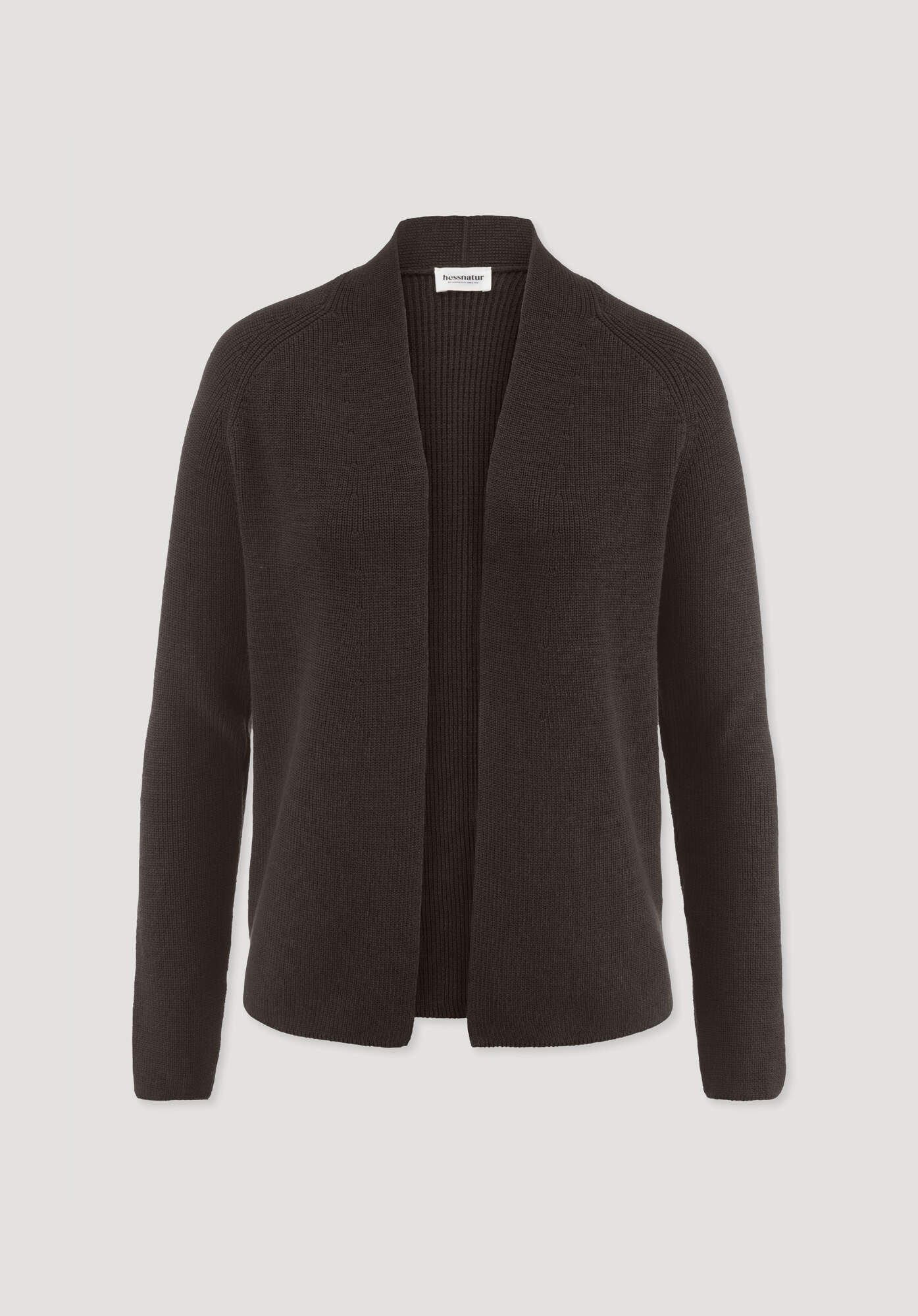 Hessnatur Strickjacke aus reiner Bio-Baumwolle (1-tlg)