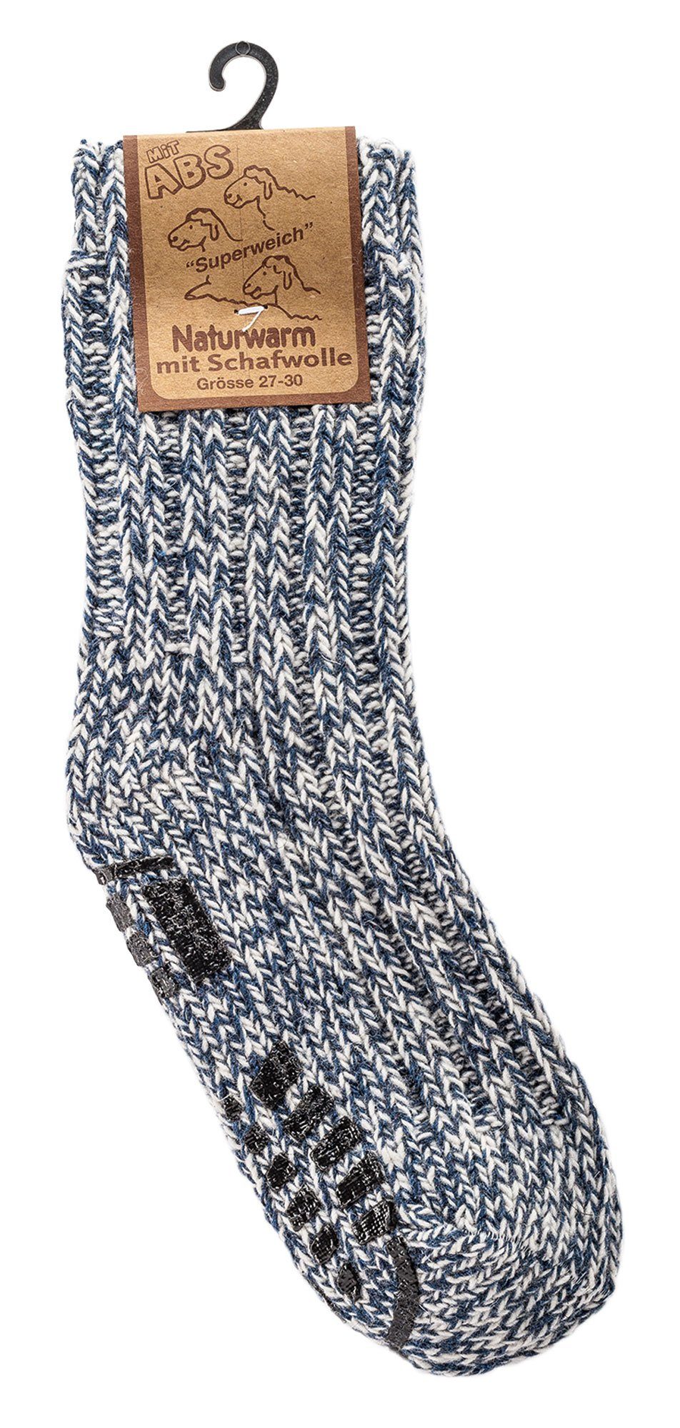 TippTexx 24 ABS-Socken 3 Paar superweiche ABS Norwegersocken Stoppersocken für Kinder & Babys – Bild 3 von 5