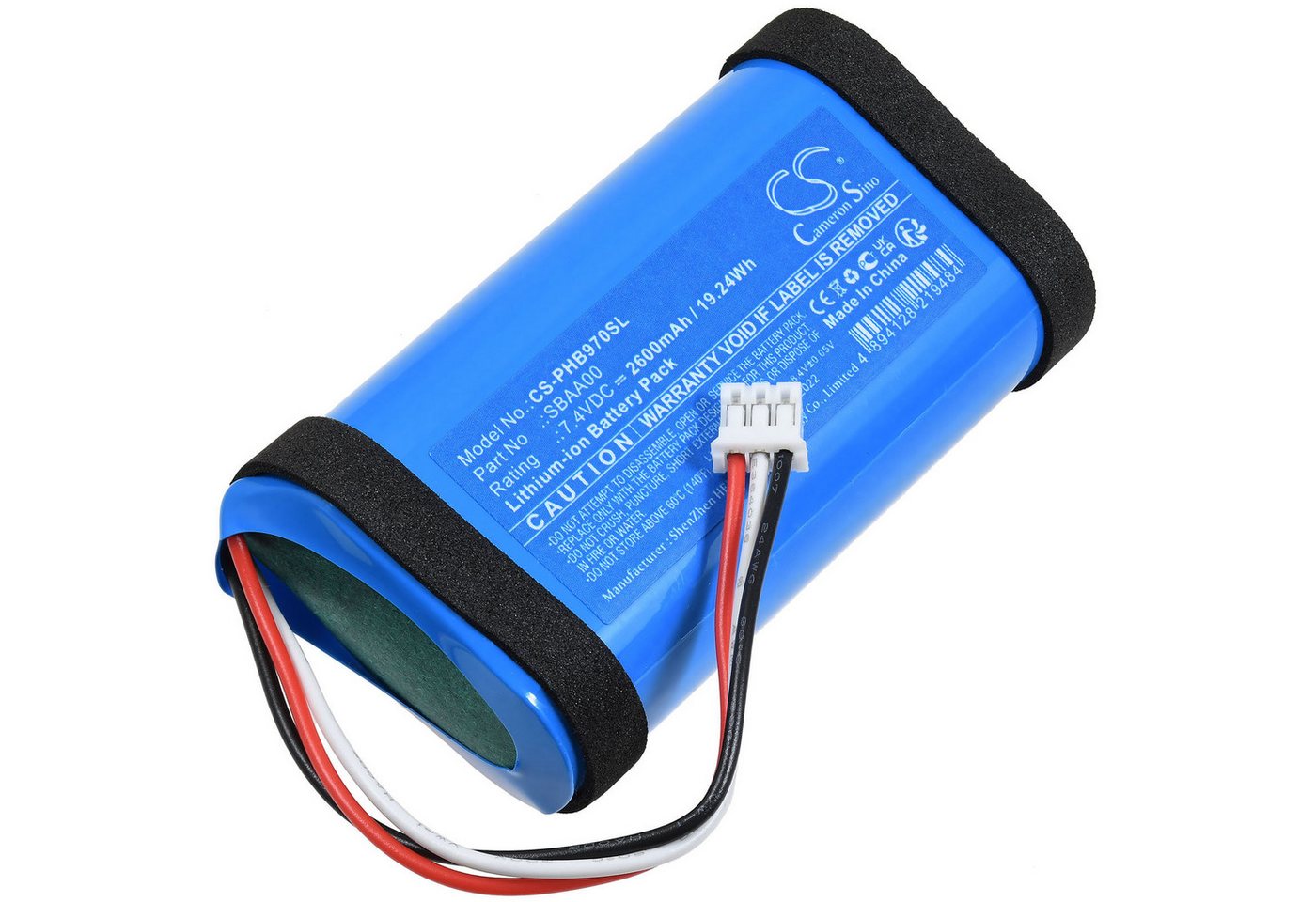 Powery Akku für Philips Fidelio B97/10 Akku 2600 mAh (7.4 V)
