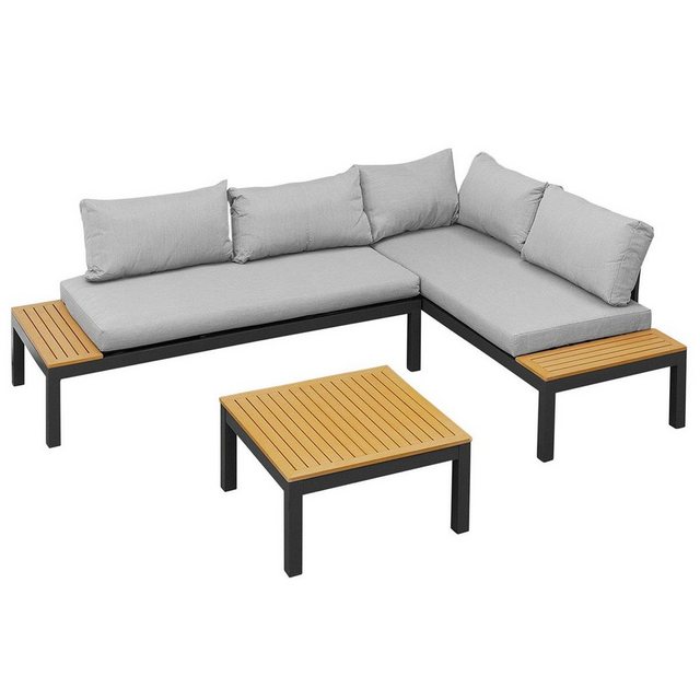 Gartenfreude Gartenlounge-Set Lounges Aluminium Liegemöbel Ambience, (1-tlg)