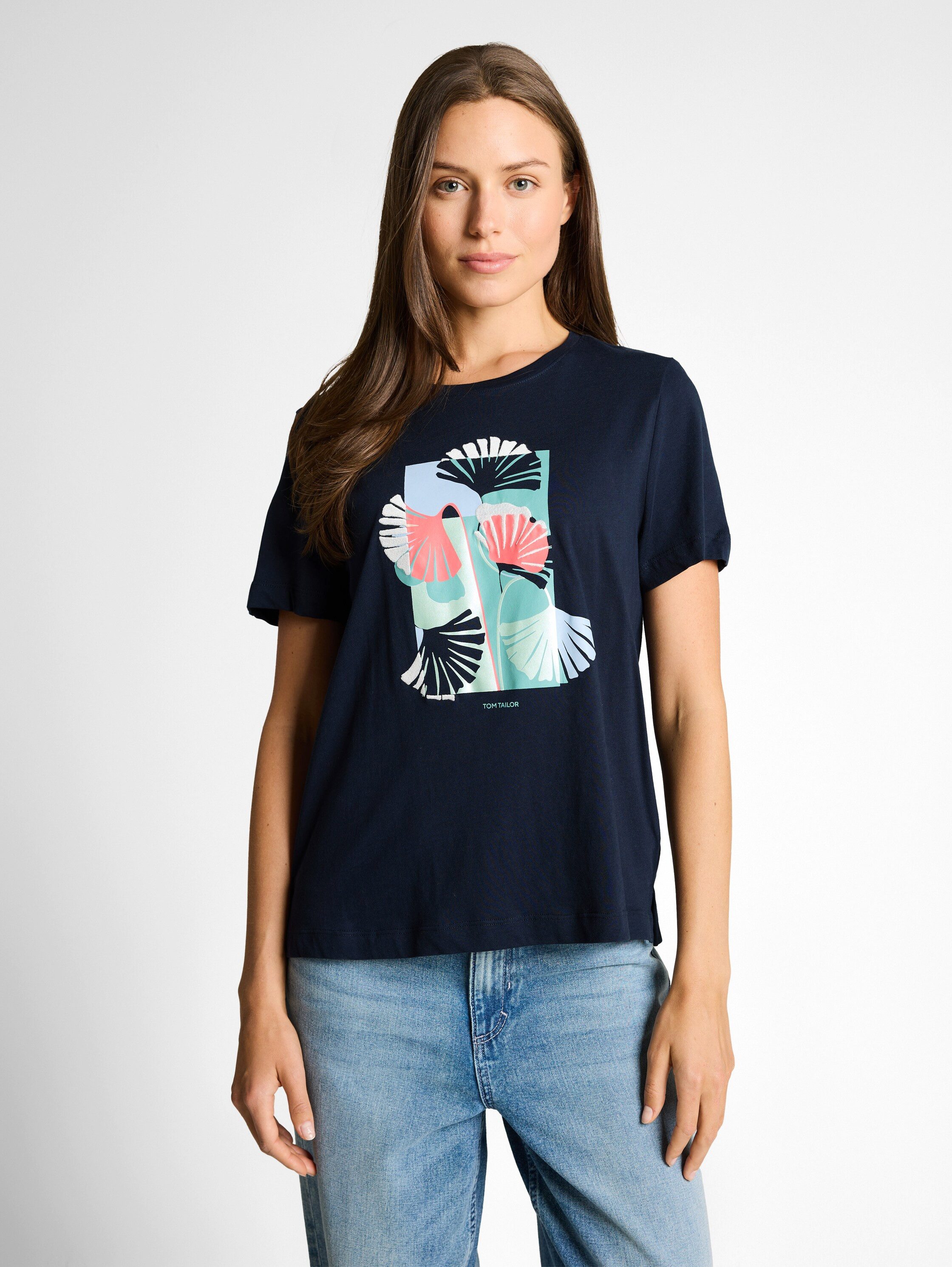 TOM TAILOR T-Shirt mit Print günstig online kaufen