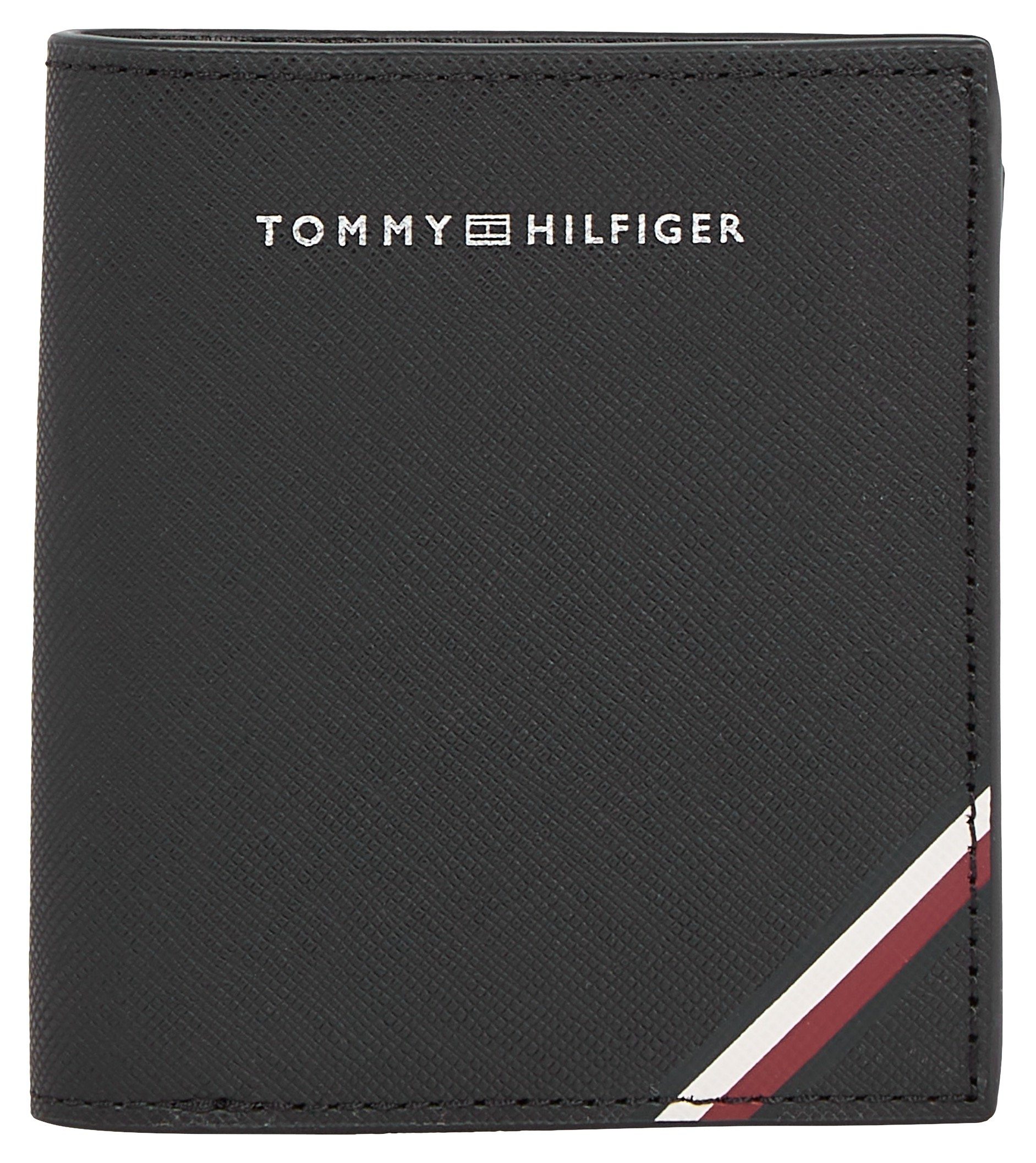 Tommy Hilfiger Geldbörse TH CENTRAL TRIFOLD, mit charakteristischem Streifendetail | Geldbörsen