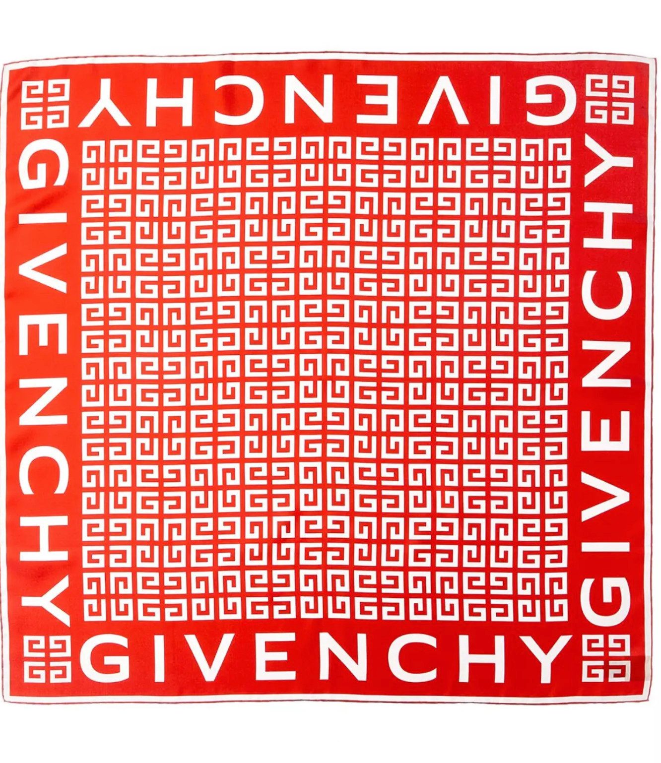 GIVENCHY Seidentuch Schal 4G Logo Tuch, Das ikonische 4G-Monogramm unterstreicht die luxuriöse Ästhetik