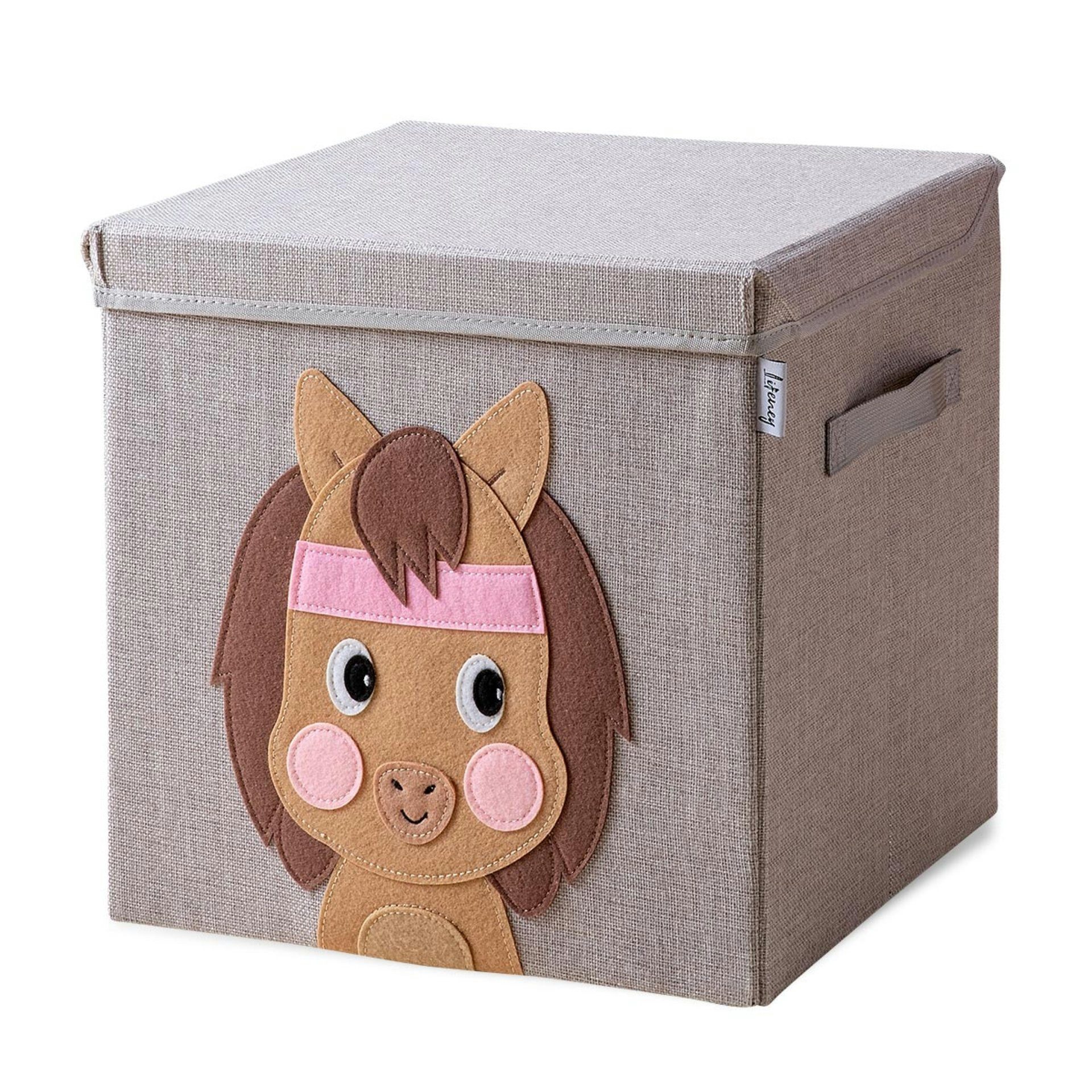 Lifeney Faltbox Aufbewahrungsbox mit Deckel Pferd günstig online kaufen