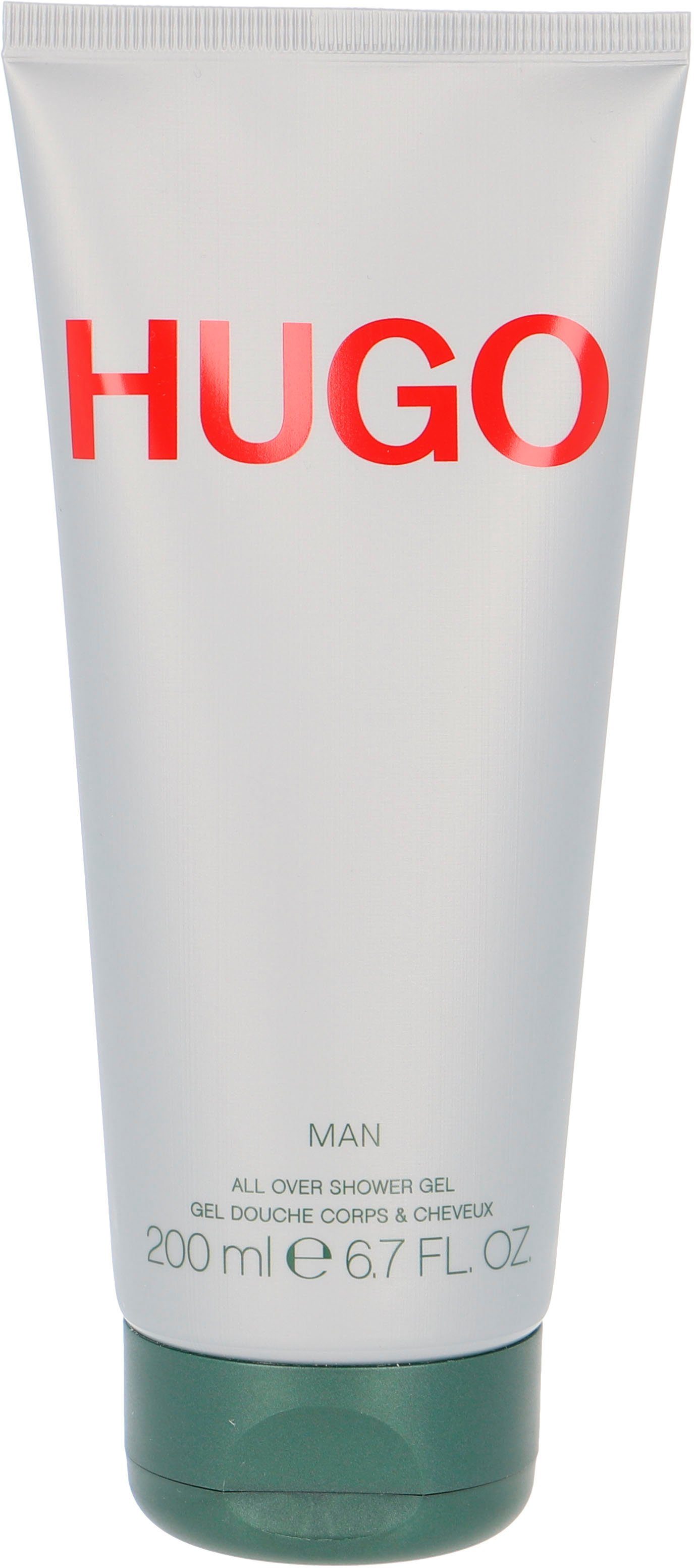 BOSS Duschgel HUGO MAN SHOWER GEL, Abenteuerlicher Duft