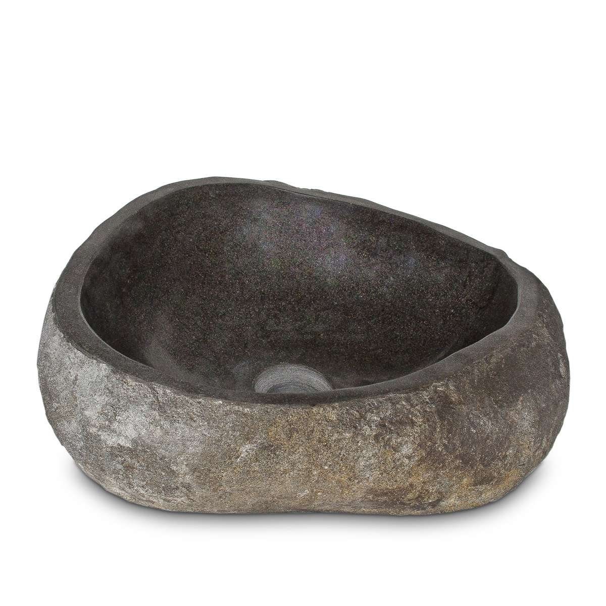 Oriental Galerie Waschbecken Naturstein Waschbecken Unikat aus Serie 30-35c günstig online kaufen
