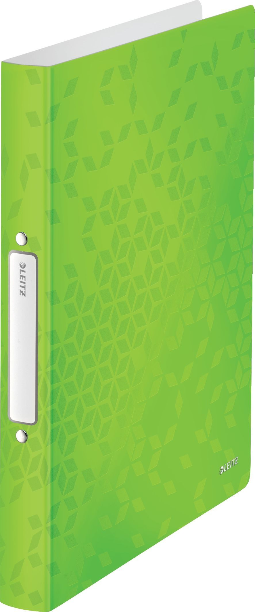 LEITZ Präsentationsordner Ringbuch Wow A4 PP 2 Ringe 25mm grün