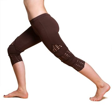 PANASIAM Leggings Goa Leggings ‘Akali‘ Capri Leggins aus 100% Baumwolle 3/4 Leggings Yogaleggings Sporthose Sportleggings