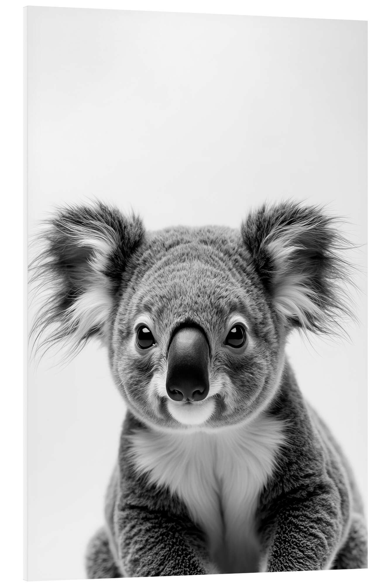 Posterlounge Wandbild Baby Koala, nobelart, erhältlich als Poster, Leinwandbild, Wandsticker oder Acrylglasbild