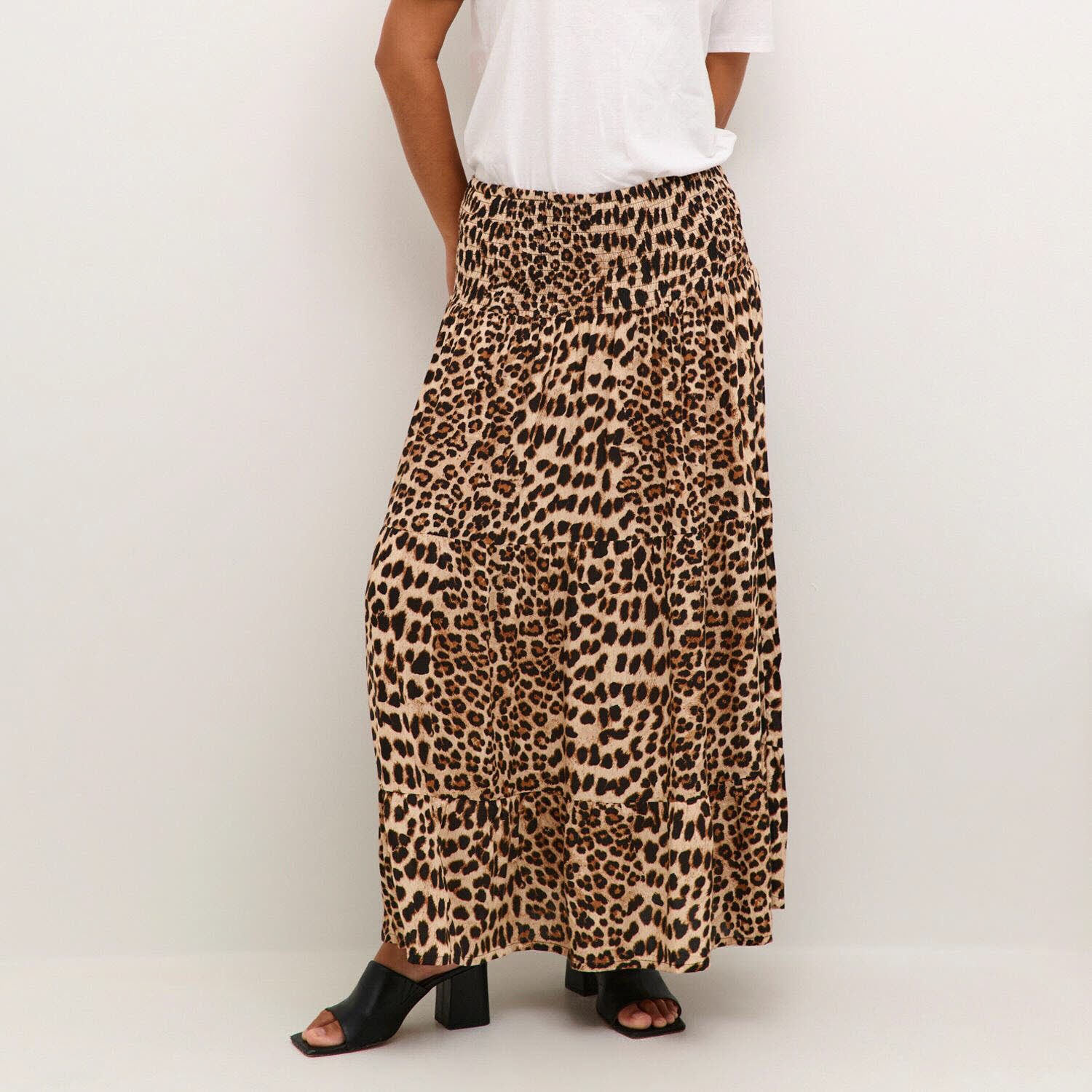 A-Linien-Rock KAmaxi Smock Skirt