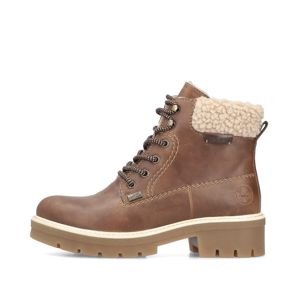 Rieker HWK Damen Stiefelette Schnürstiefelette
