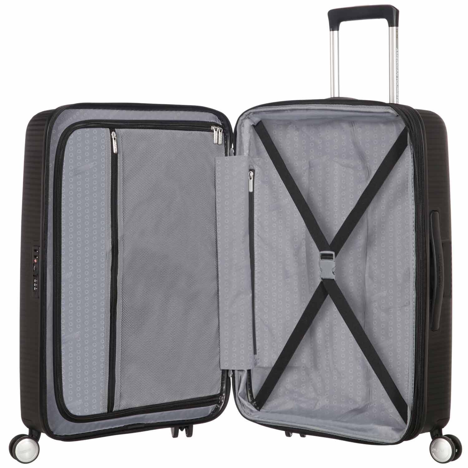 American Tourister® Koffer American Tourister SPINNER 67/24 TSA EXP Soundbox bass black, 4 Rollen Rollen