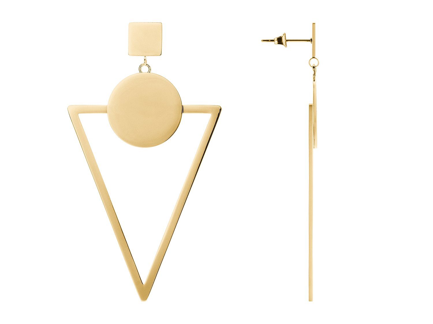 Liebeskind Berlin Paar Ohrstecker The Geometric Edelstahl günstig online kaufen