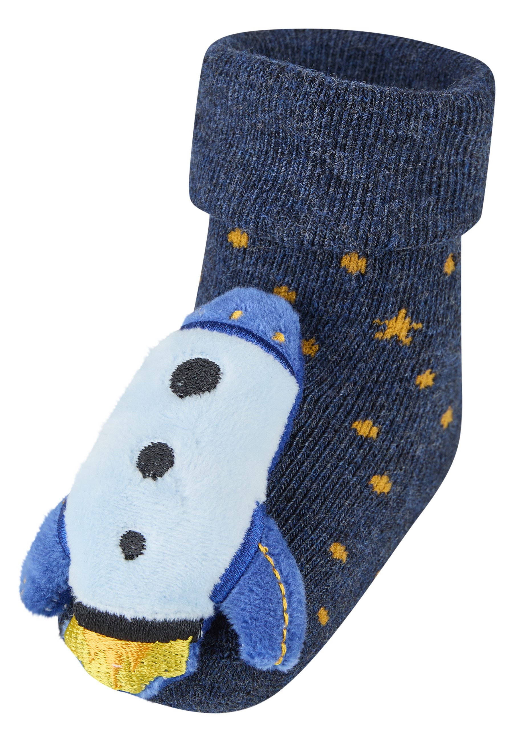 Sterntaler® Rasselsocke Baby Rasselsocken Rakete