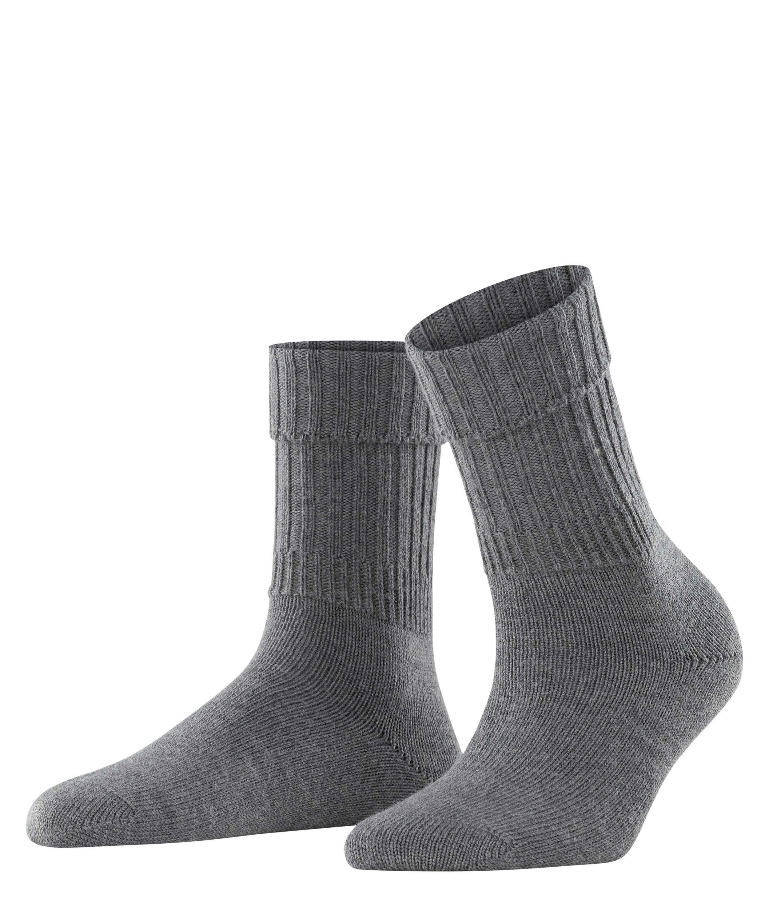 FALKE Socken Striggings Rib (1-Paar) dark grey (3070)