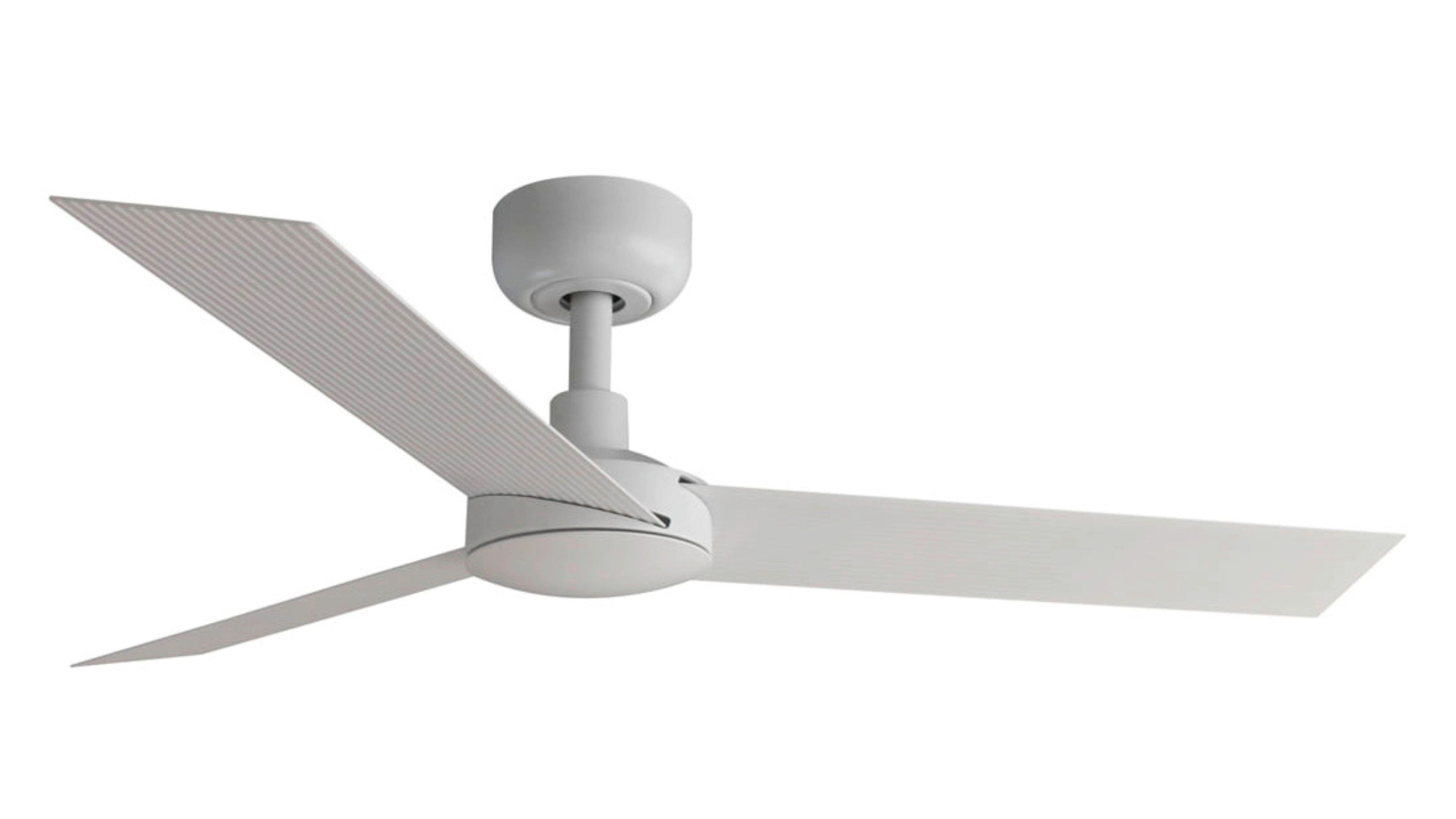 FARO Barcelona Deckenventilator Energiespar Deckenventilator Cruiser S Weiß, Timer
