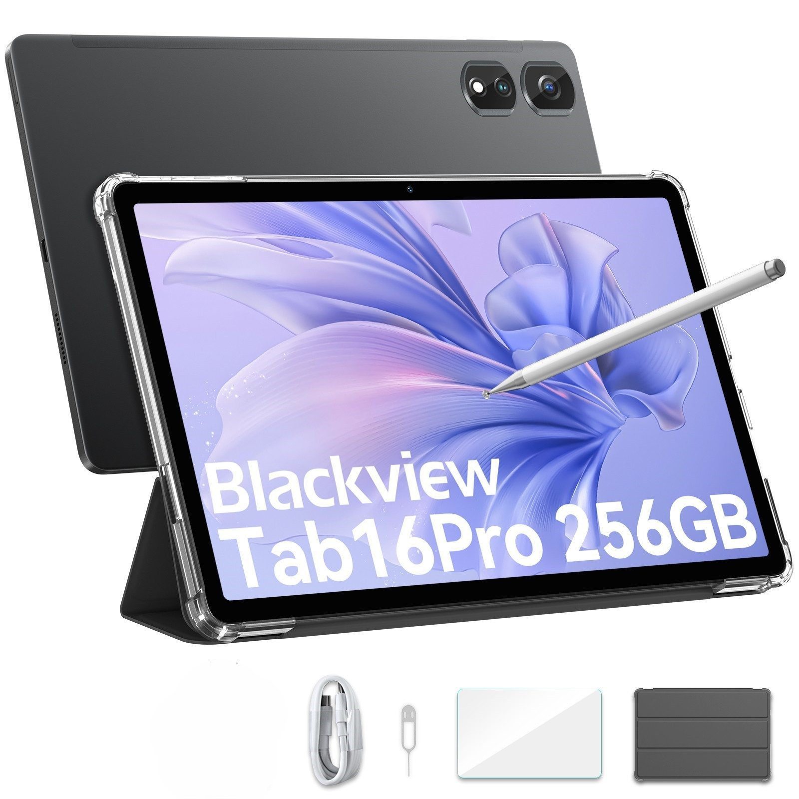 Tab16Pro(8+256) Dual-SIM 4G LTE incl. Stift/Hülle Tablet