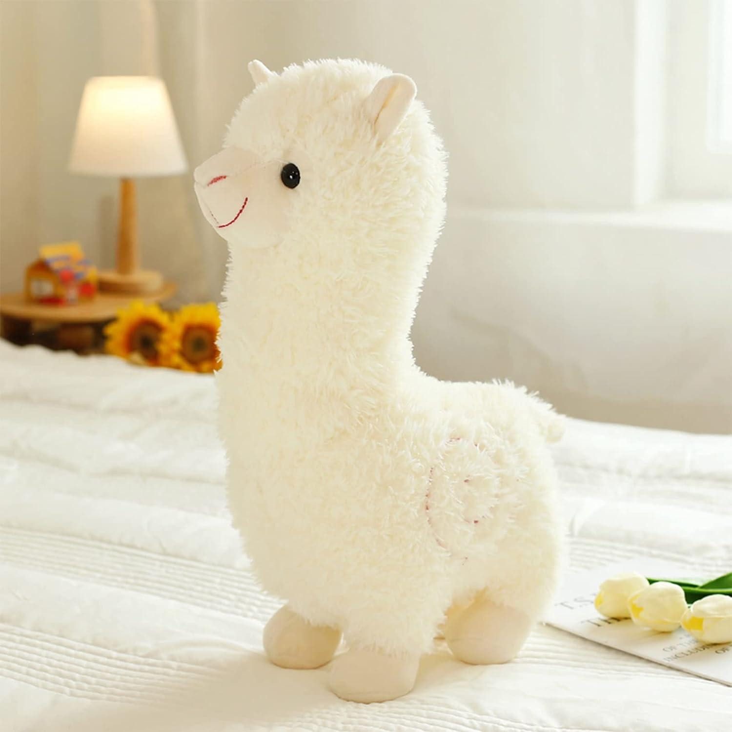 LuxusKollektion Kochbesteckhalter Alpaka Kuscheltier Plüschtier Lama günstig online kaufen