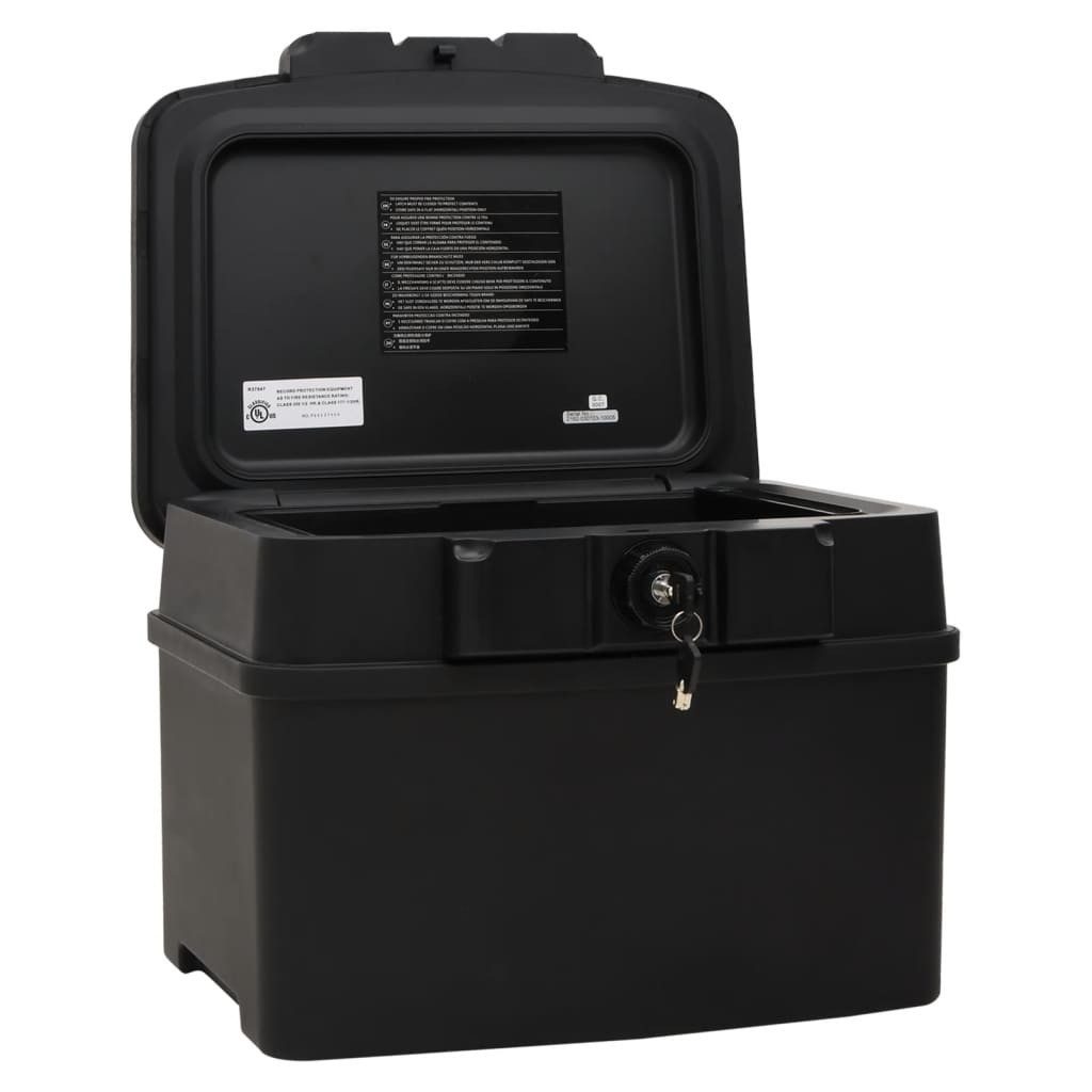 vidaXL Tresor Tresor Schwarz 44x37x34 cm (1-St)