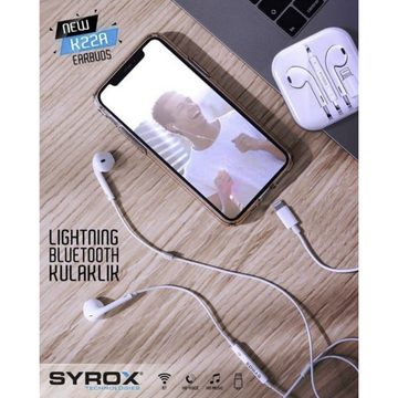 Syrox Syrox Für iPhone Kopfhörer X-XS-11-12-13 Pro und Pro Max In-Ear-Kopfhörer