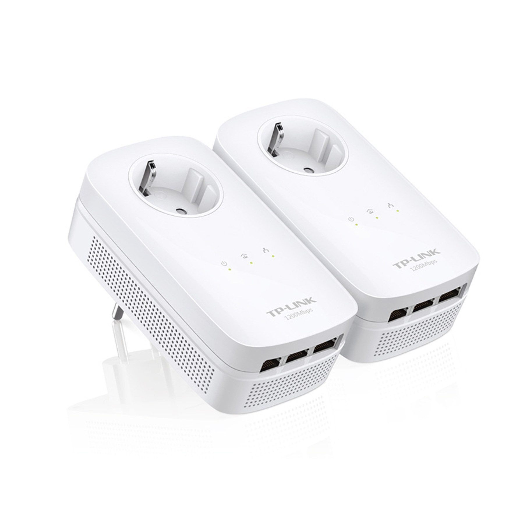 tp-link TP-LINK Gigabit-Powerline-Set TL-PA8030PKIT, AV1200, 3 LAN-Ports Netzwerk-Adapter