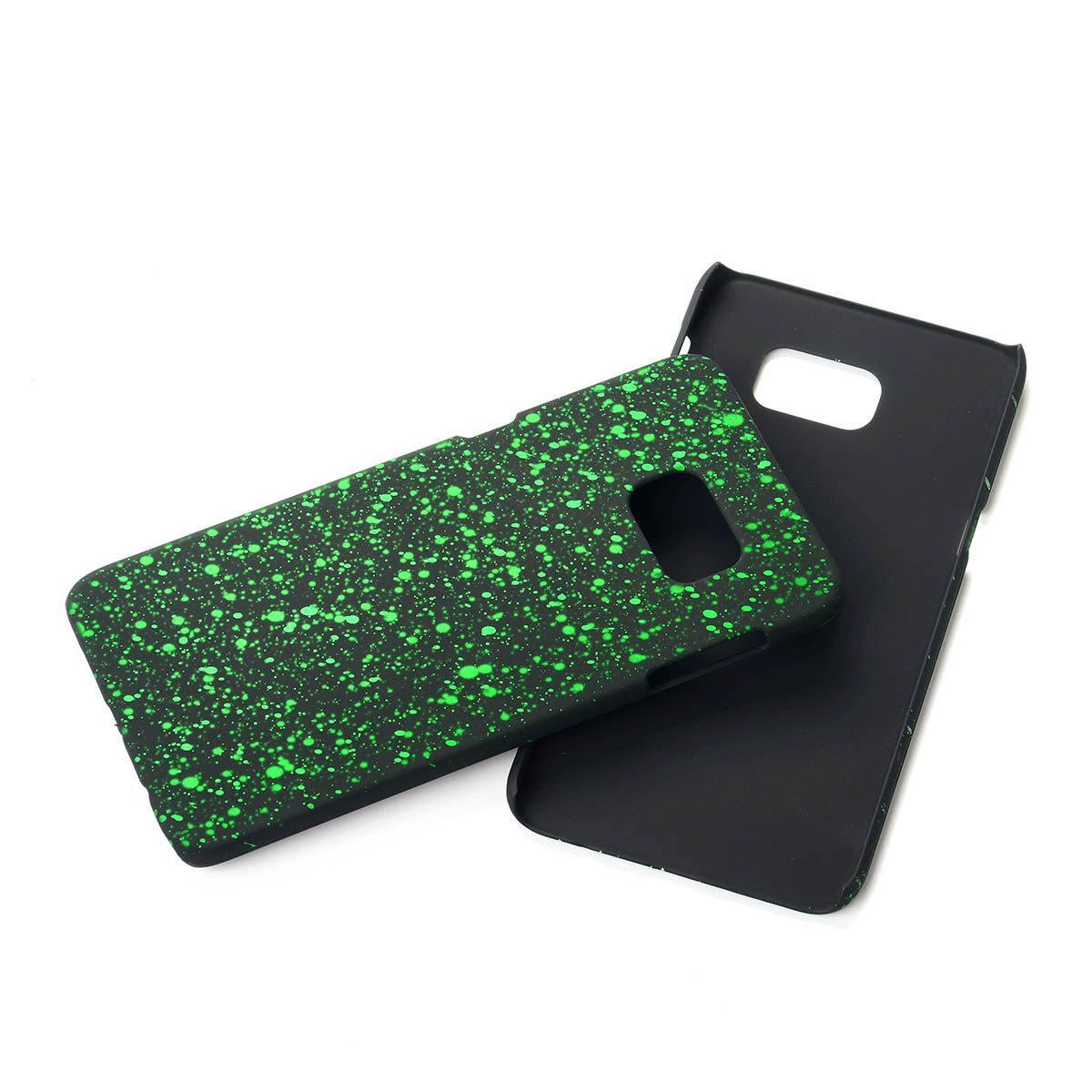König Design Handyhülle Samsung Galaxy S6 Edge Plus, Samsung Galaxy S6 Edge Plus Handyhülle Backcover Schwarz