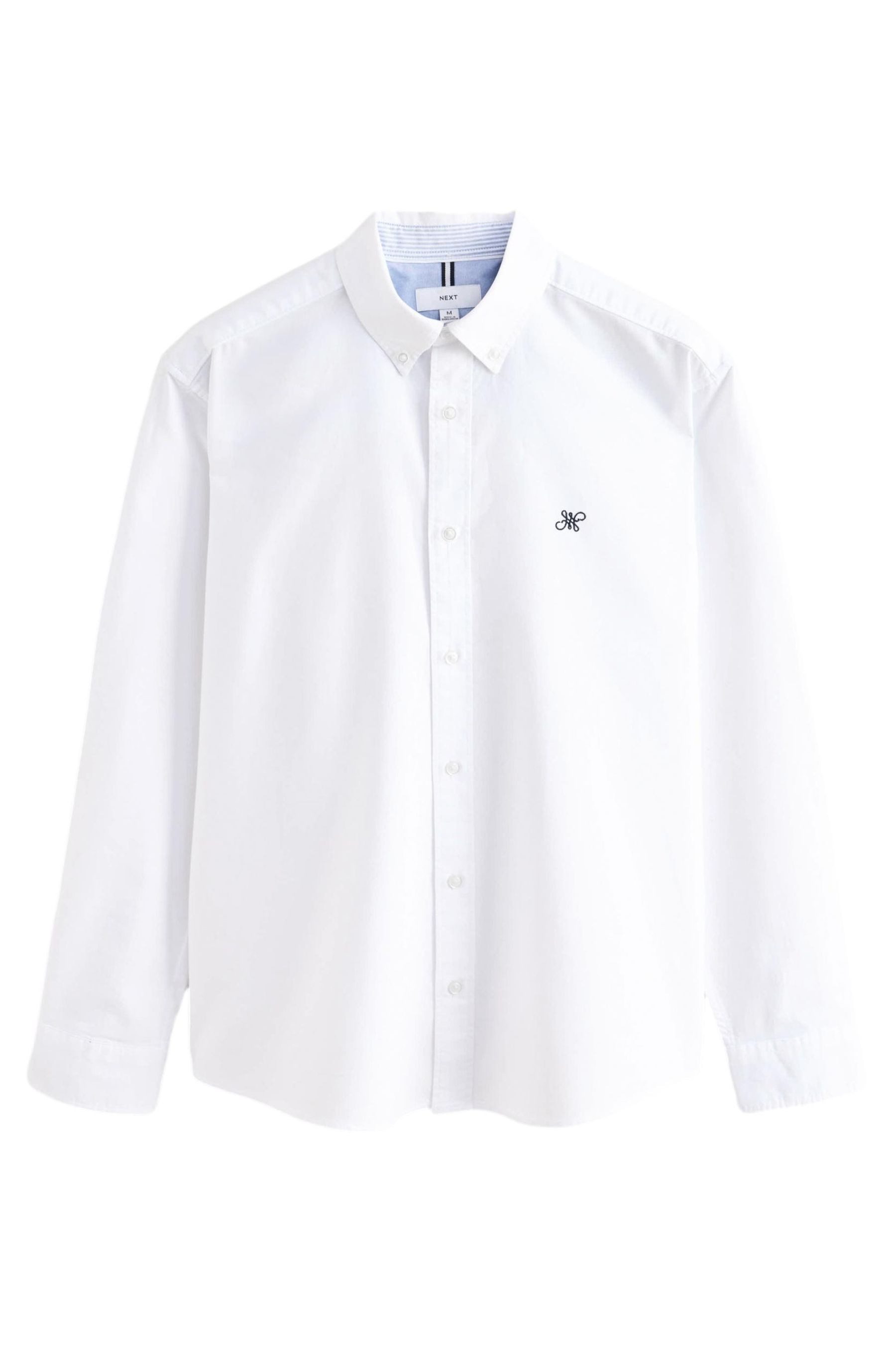 Next Langarmhemd Langärmeliges Oxfordhemd aus 100 % günstig online kaufen