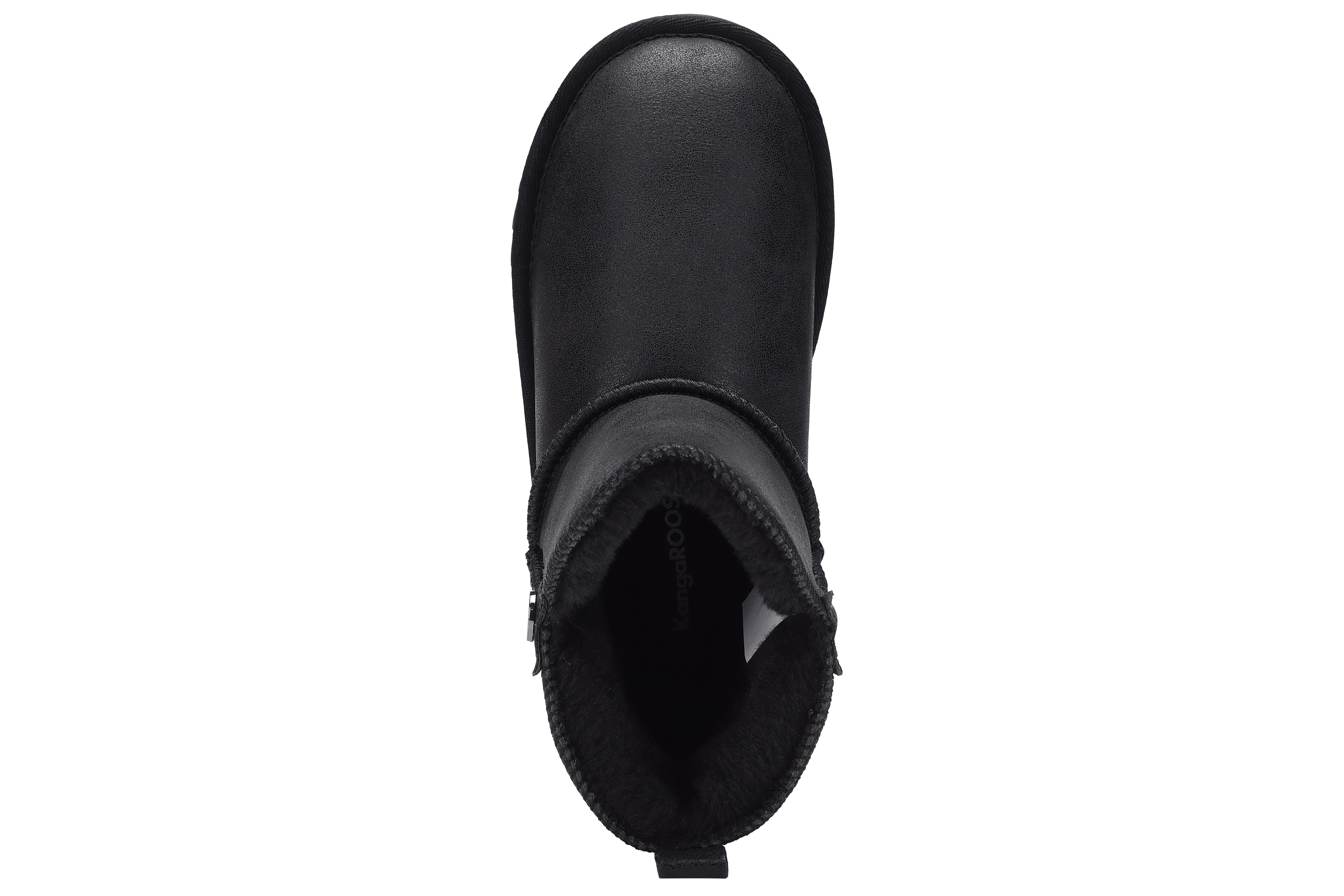 KangaROOS K-UK SILVERY Schlupfboots Winterschuhe, Winterboots, Snowboots, Schlupfstiefel
