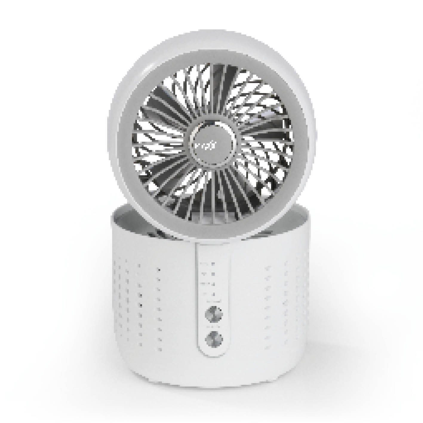 MAXXMEE Luftreiniger Tischluftreiniger & Ventilator 3 Stufen HEPA13 Filter, frische Luft & ideale Verteilung