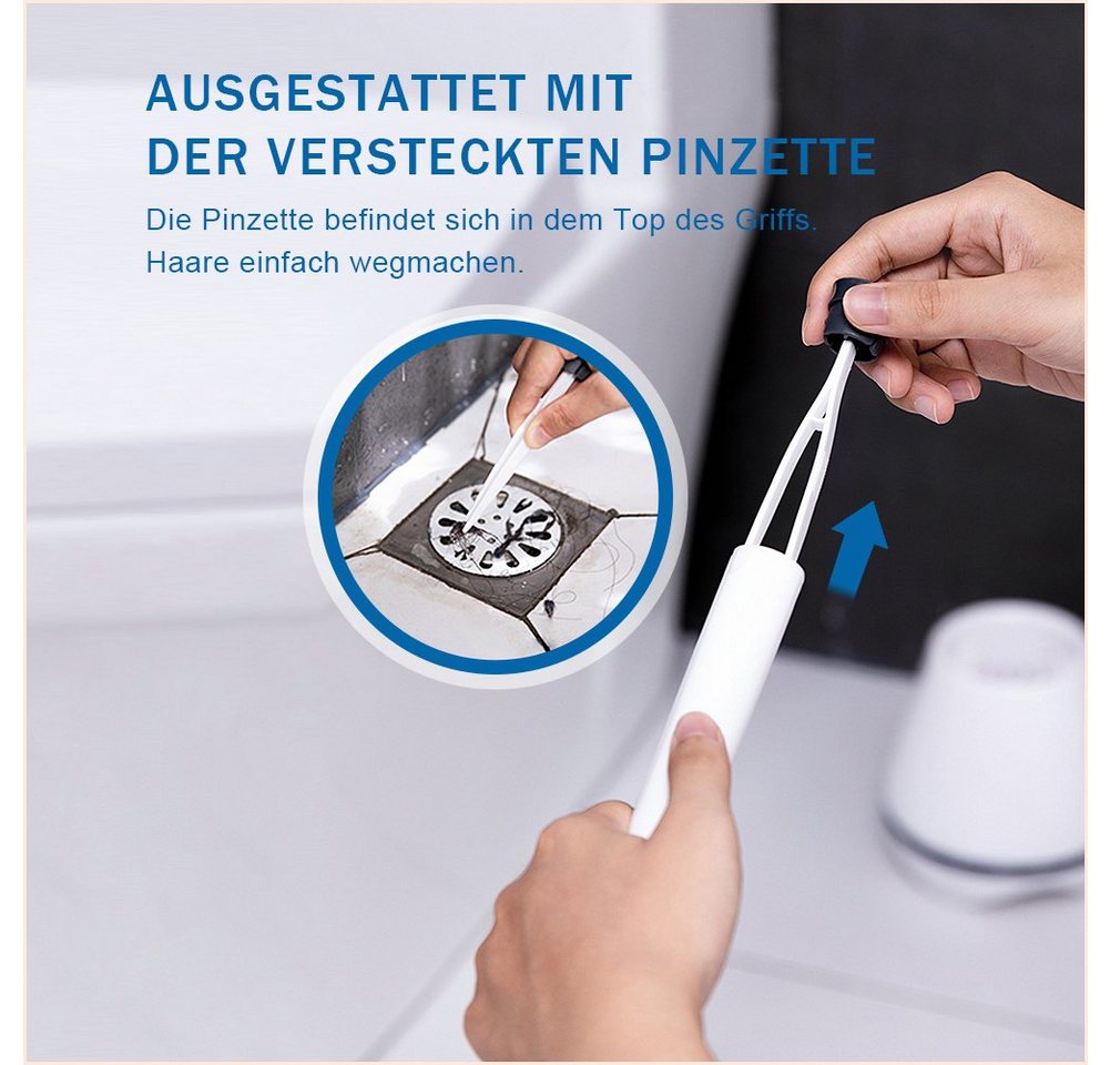 Thumbnail - SONNI WC-Reinigungsbürste SONNI Klobürste Silikon Toilettenbürste WC mit Halter Klobürste, Anhänger, Arbeitszimmer, Bade...