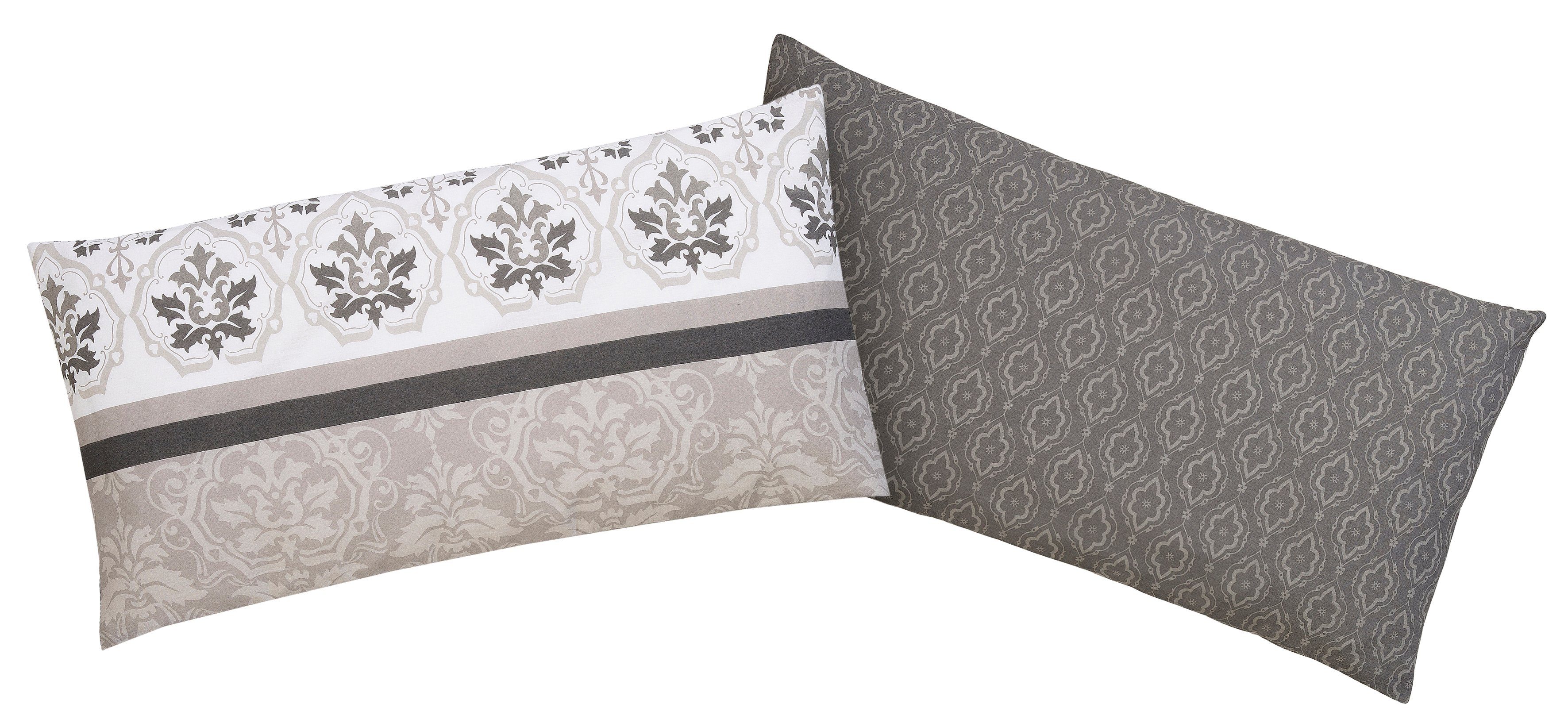 OTTO home Kissenbezüge Cremona, (2 Stück), floraler Kissenbezug, geeignet für Kinder, OEKO-TEX® zertifiziert