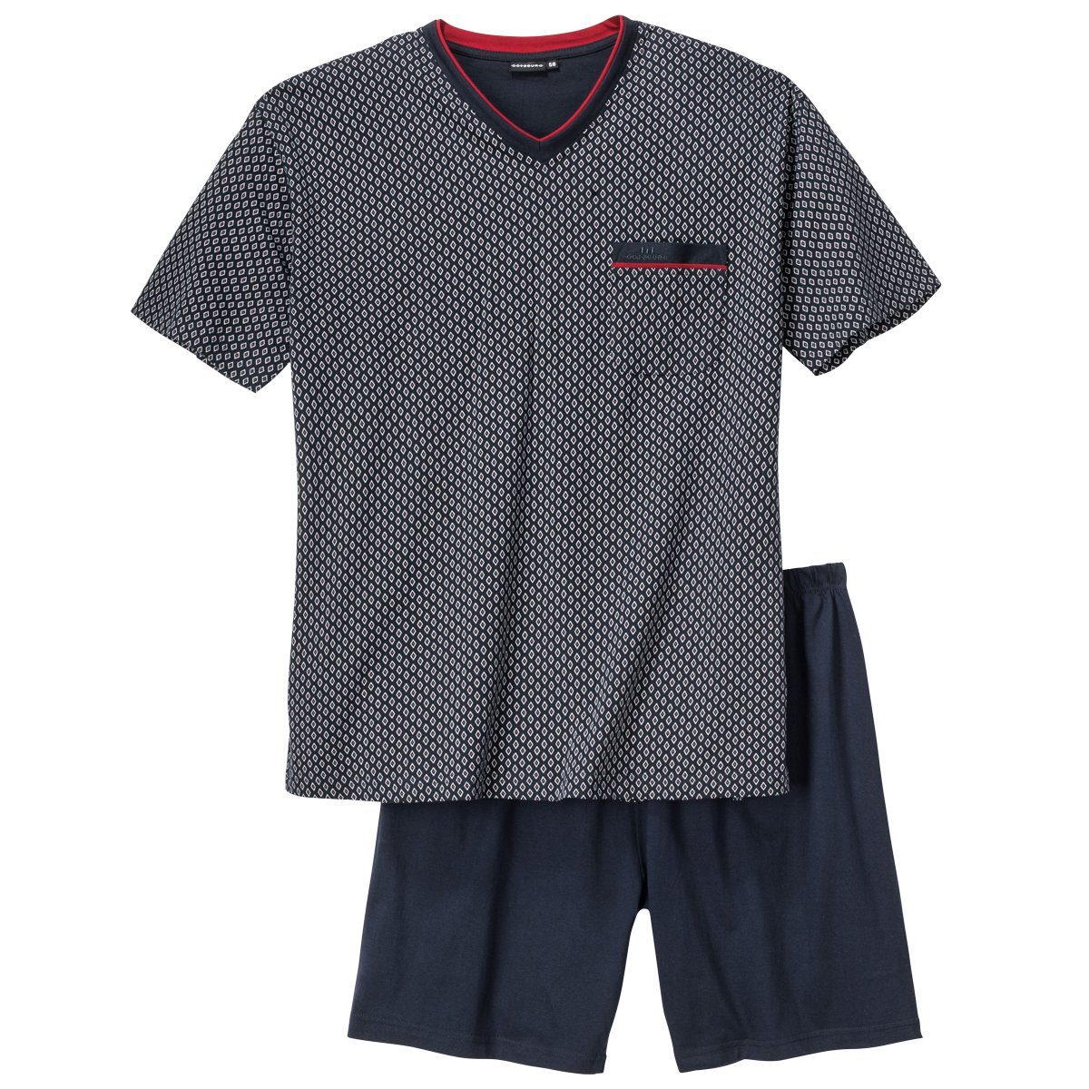 GÖTZBURG Shorty Götzburg Pyjama Shorty dunkelblau günstig online kaufen