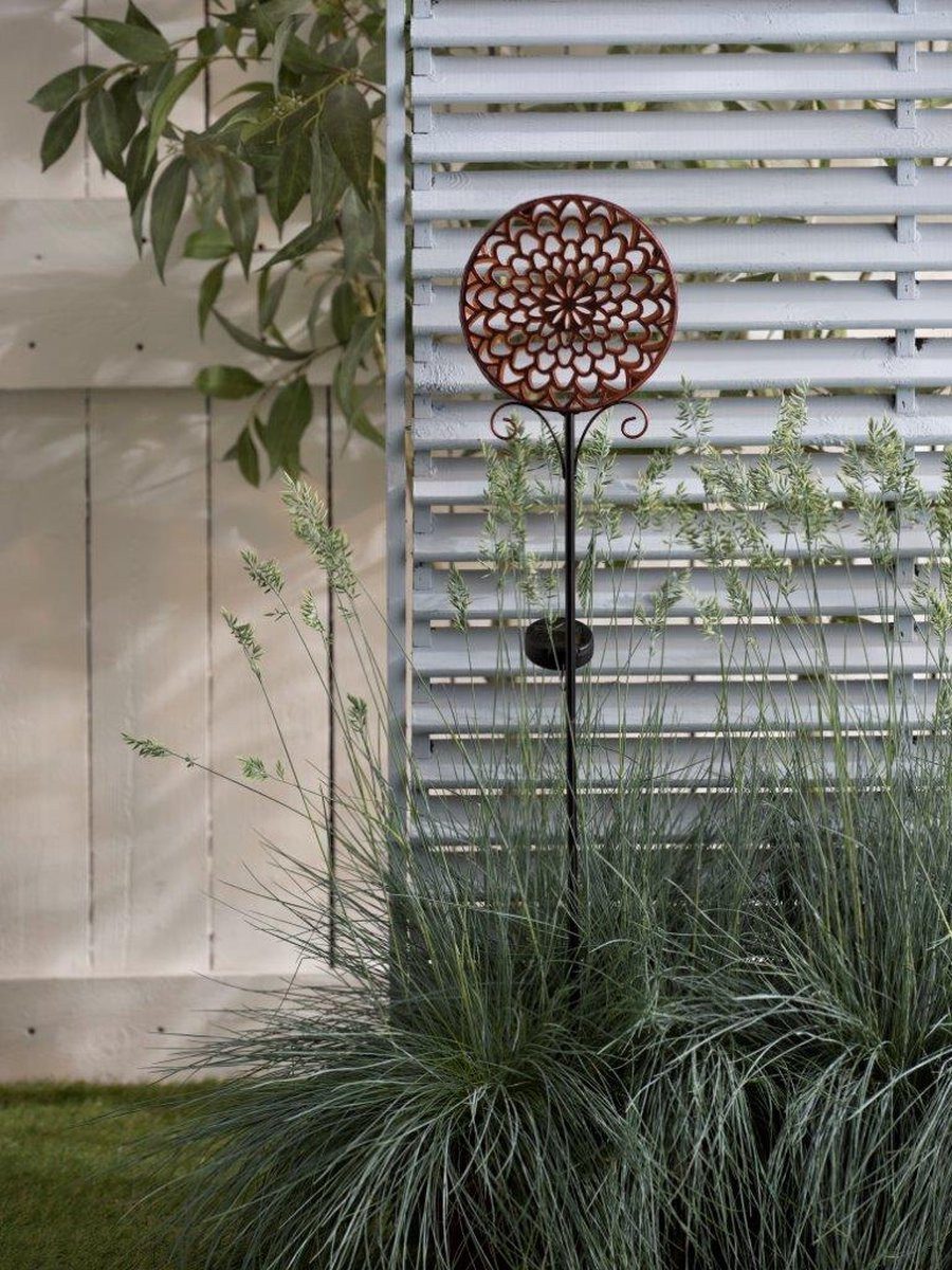 Luxform Gartenleuchte Solar-Erdspieß-Gartenlampe - Mandala - günstig online kaufen