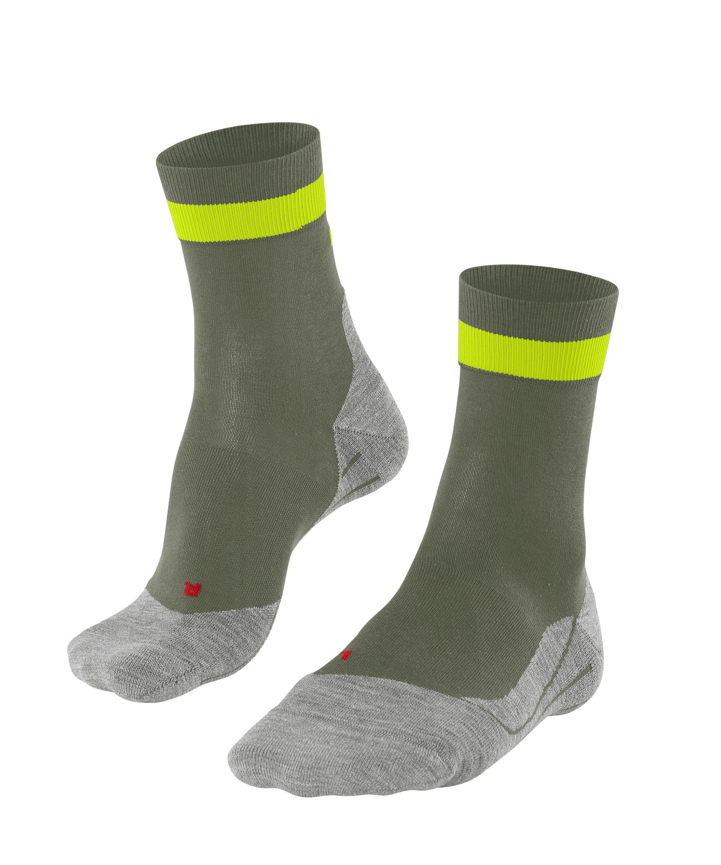 RU4 leichte Polsterung mittlerer FALKE Laufsocke (7754) Laufsocken herb mit Endurance (1-Paar)