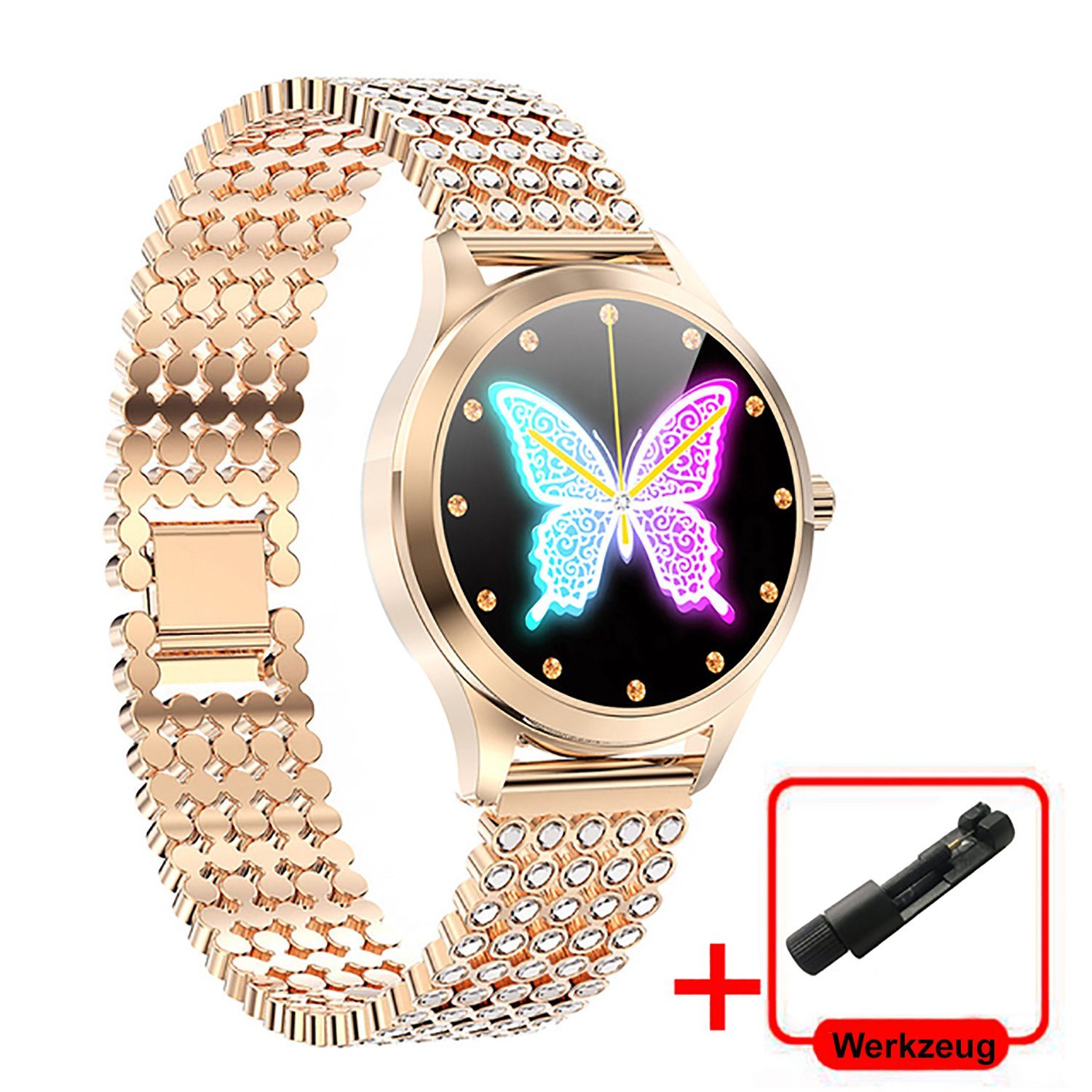 Goldene runde Damen Smartwatches online kaufen | OTTO