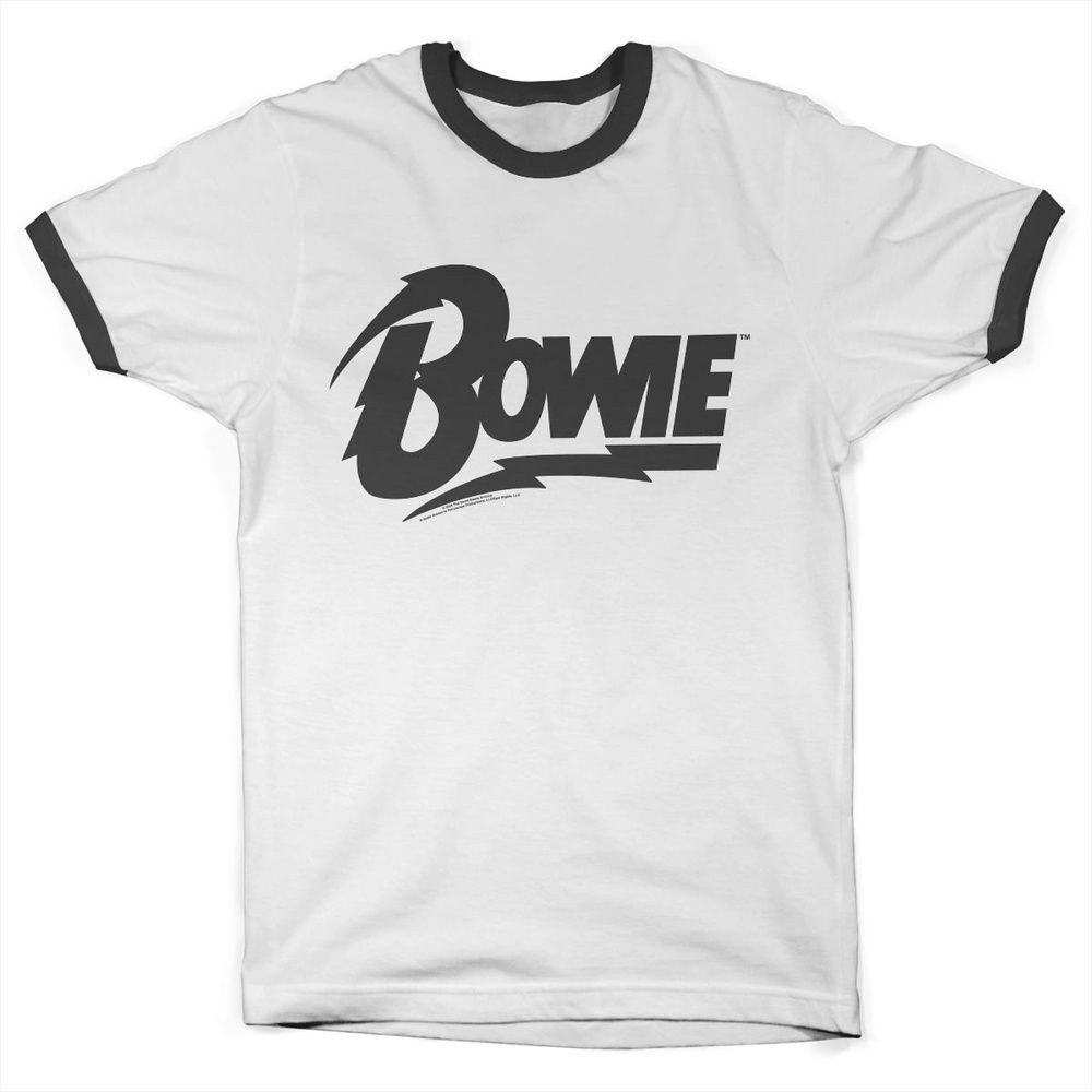 David Bowie T-Shirt Logo Ringer Tee günstig online kaufen