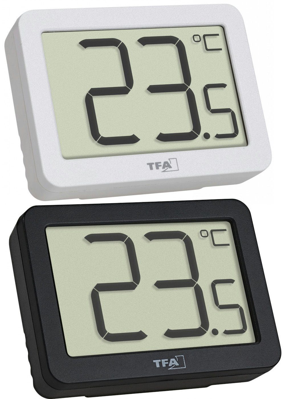Raumthermometer TFA 30.1065.99 Digitales Thermometer Set zur Temperaturkontrolle