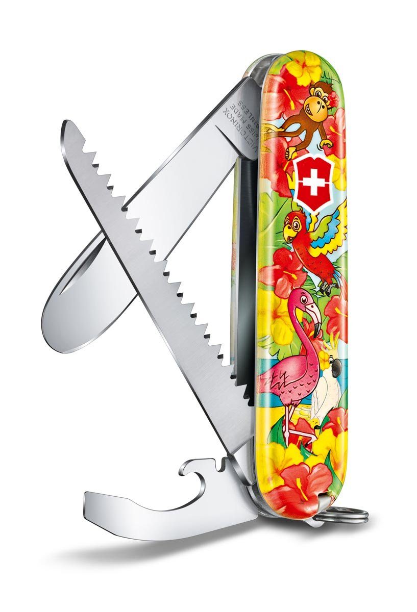 mm, Tier-Edition, 84 Papagei Victorinox First Taschenmesser My Victorinox