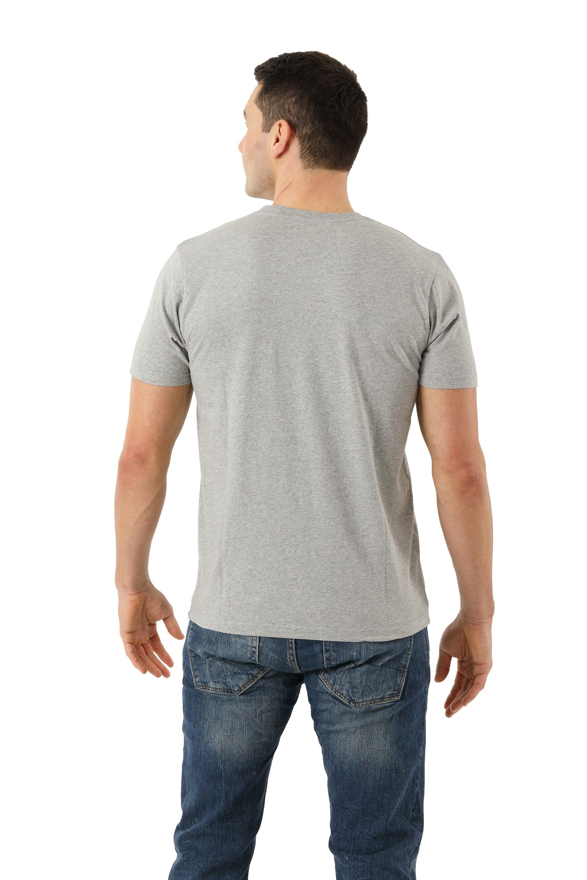 Herren Shirts Albert Kreuz T-Shirt Classic T-Shirt Bio Organic Rundhals kurzarm