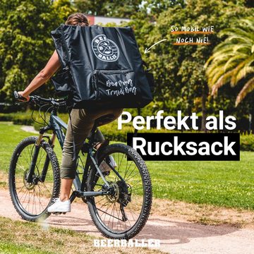 BeerBaller Reisetasche BeerBaller® Travel Bag - Tragetasche inkl. Kühl- und Becherfach