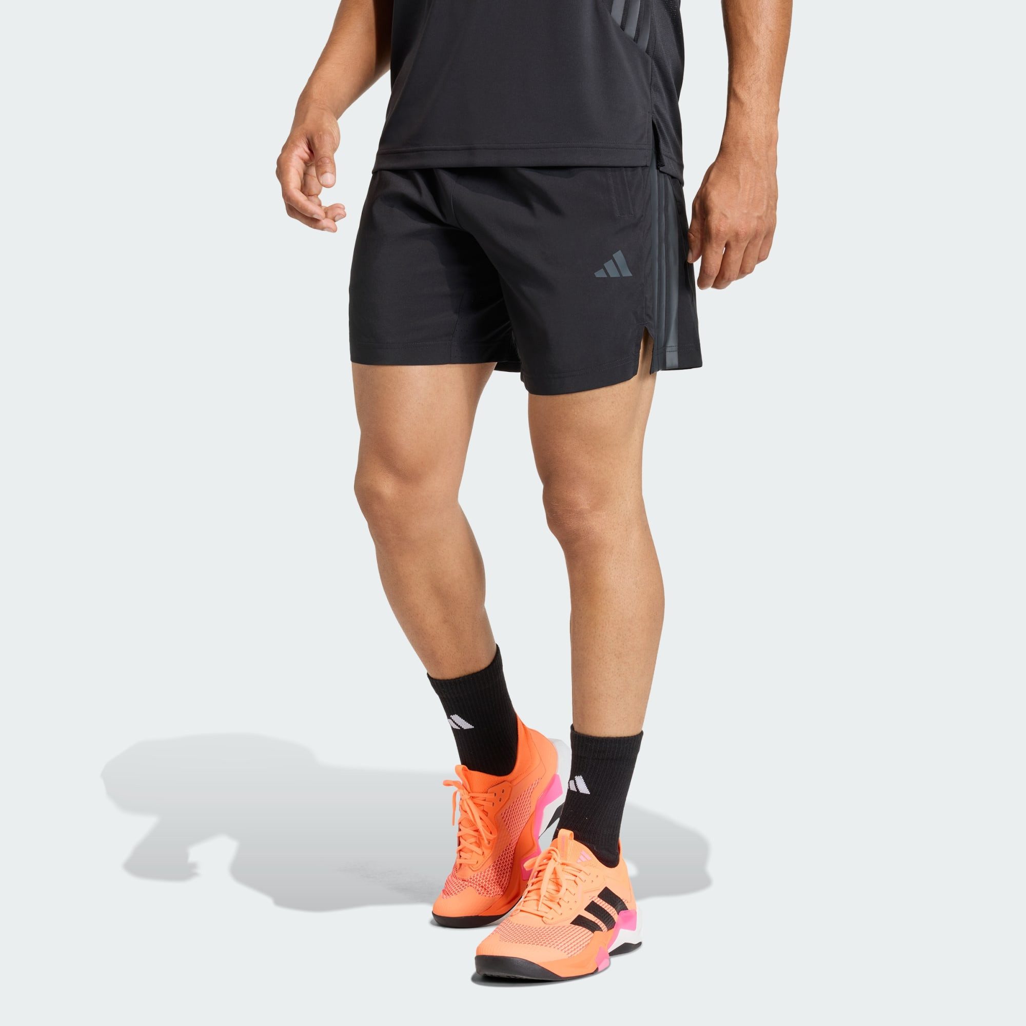 adidas Performance Shorts TECH ESSENTIALS WORKOUT 3-STREIFEN SHORTS (1-tlg)