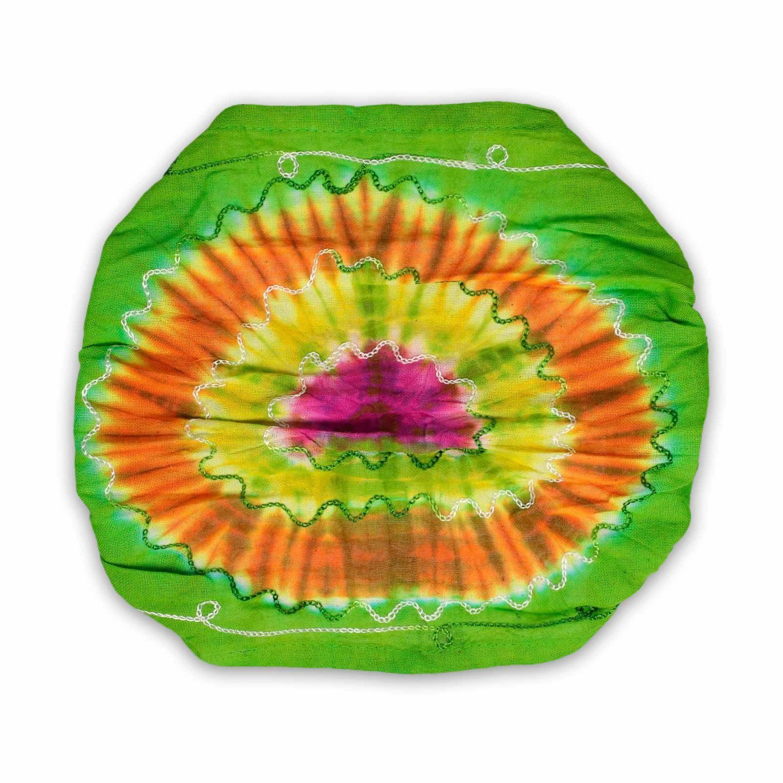 KUNST UND MAGIE Stirnband Batik elastisches Stirnband Kopfband Goa Yoga Kopftuch