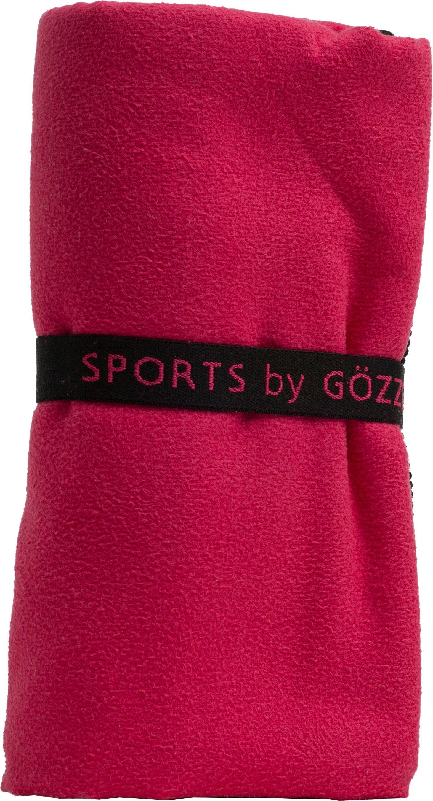 Gözze Sporthandtuch Sports by Gözze, Microfaser (1-St), im Set, schnell trocknend, Mikrofaser, für Sport, Reisen & Camping – Bild 5 von 5