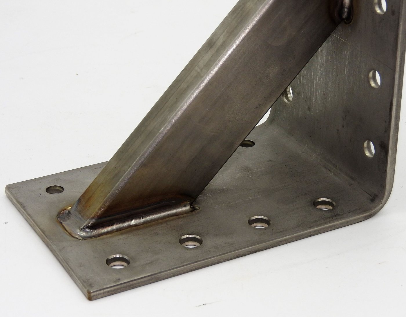 Thumbnail - dynamic24 Holzkonstruktionsbeschlag, Edelstahl Winkel 180x180x90mm verstärkt 5mm Schwerlast Bauwinkel
